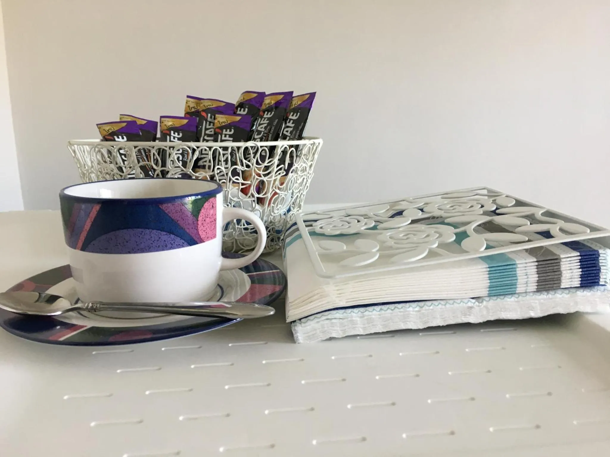 Coffee/tea facilities in D-condo mine