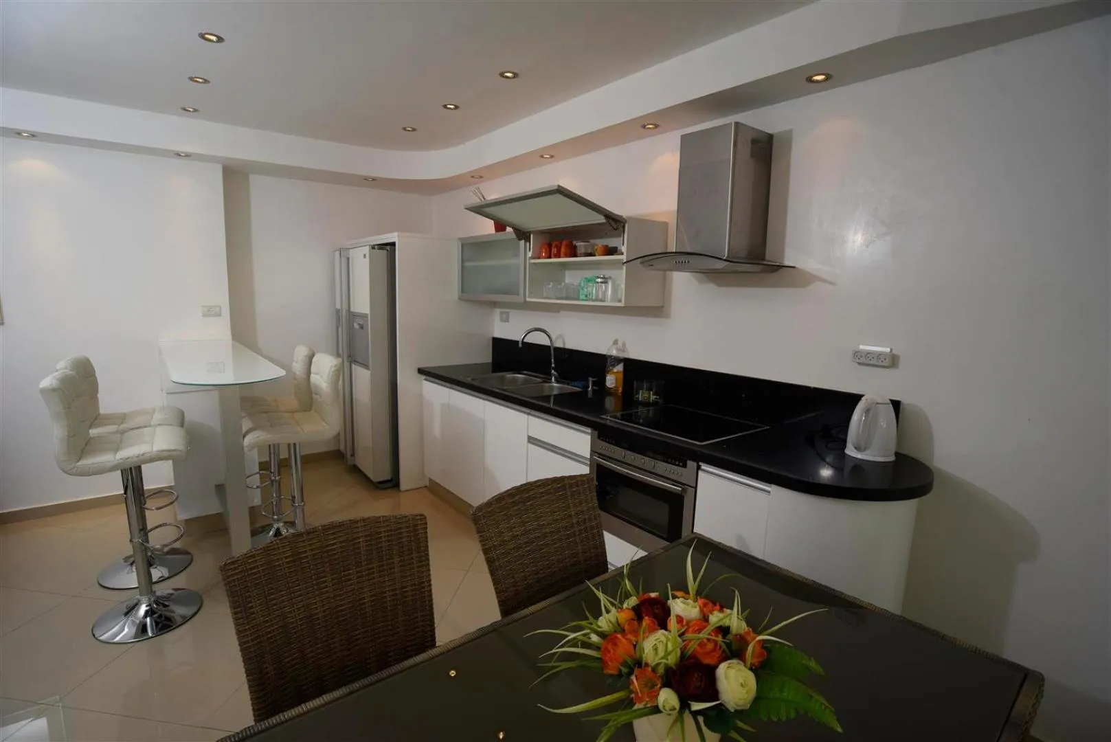 Kitchen or kitchenette in City Resort Palmore