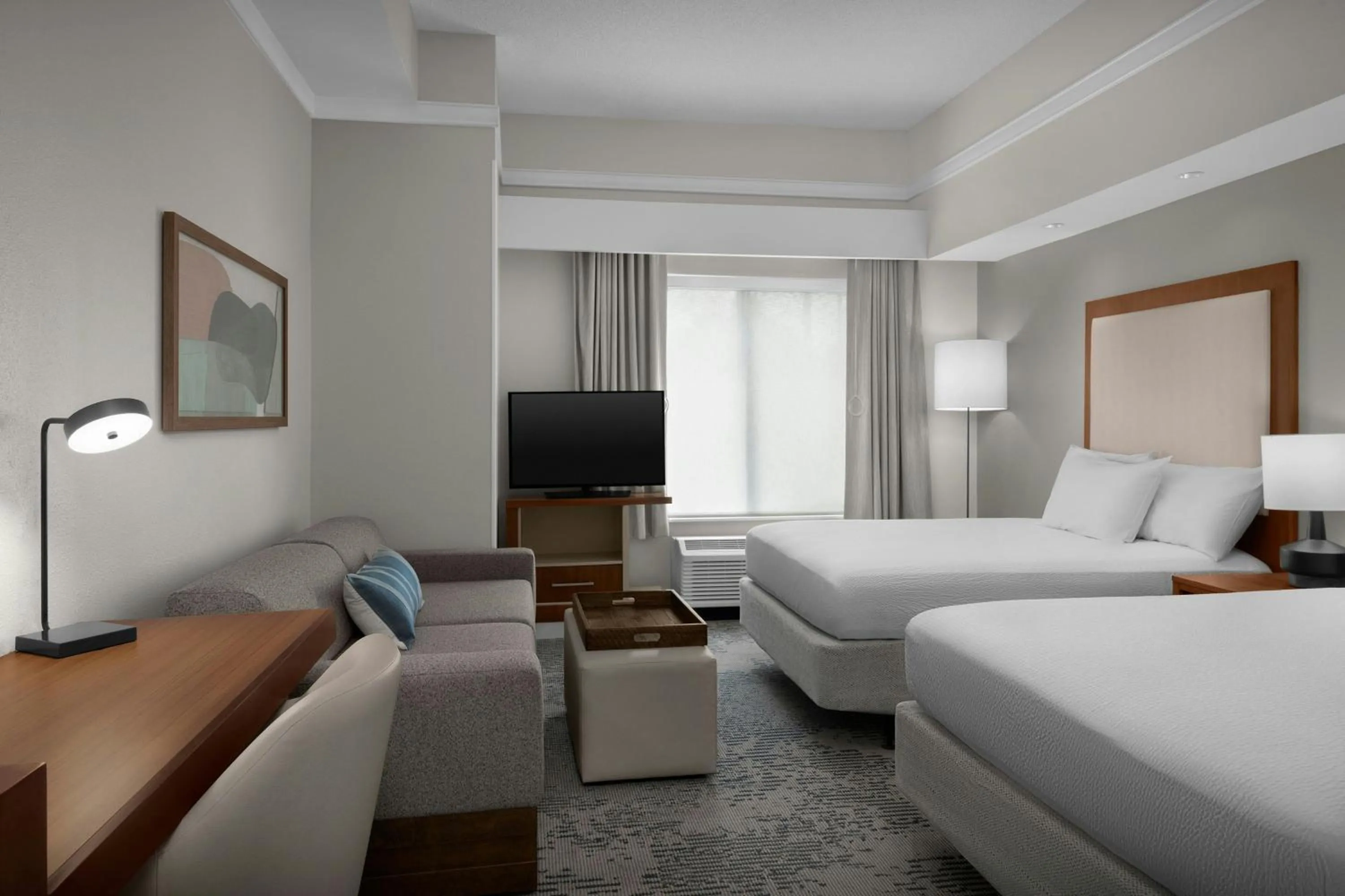 Photo of the whole room, Bed in SpringHill Suites by Marriott Lynchburg Airport/University Area