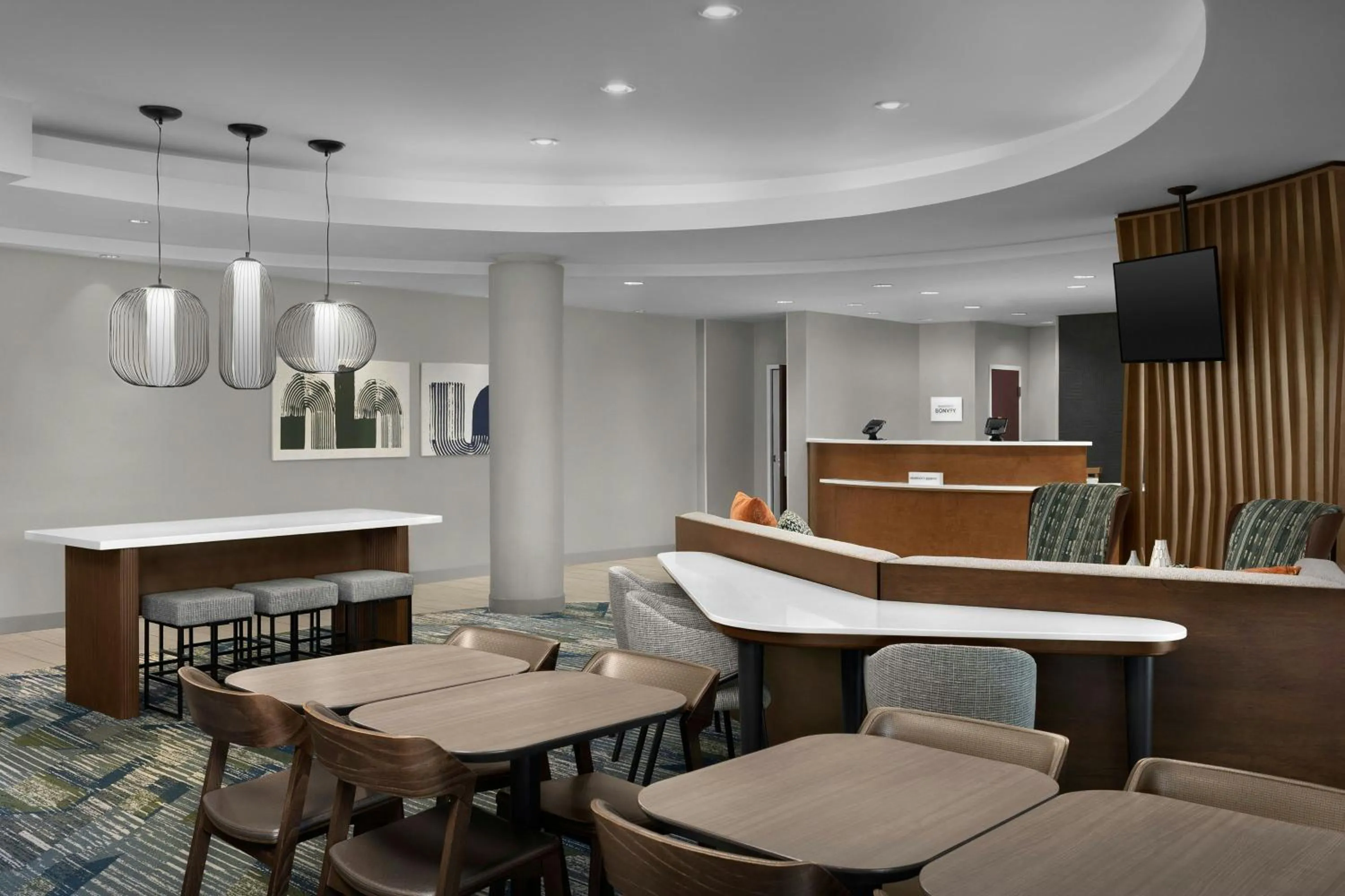 Lobby or reception in SpringHill Suites by Marriott Lynchburg Airport/University Area