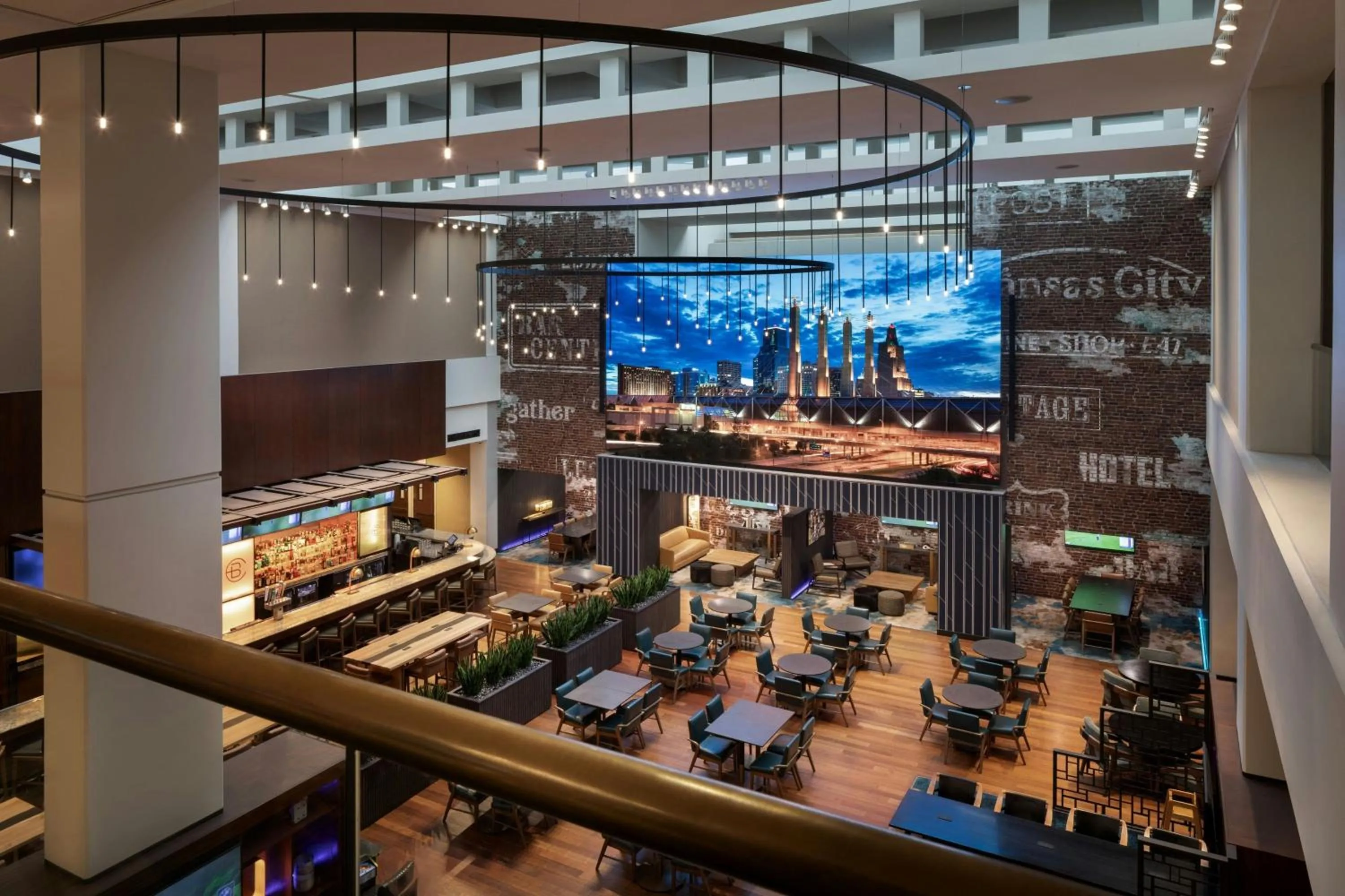 Lobby or reception in Kansas City Marriott Downtown