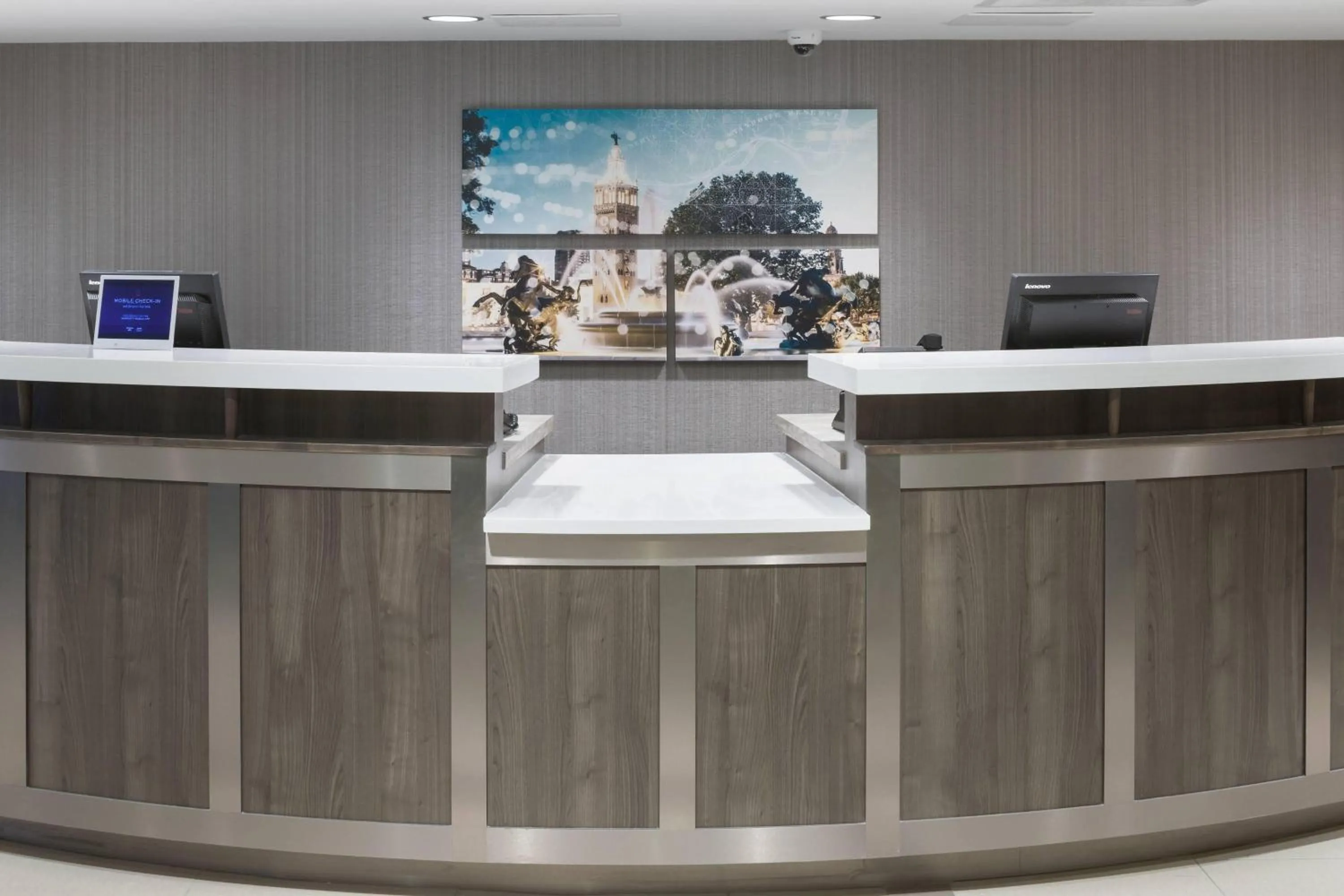 Lobby or reception in Residence Inn Kansas City Country Club Plaza