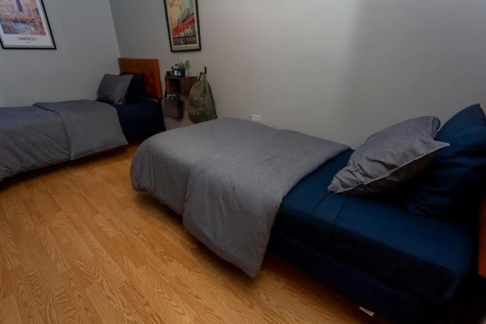 Bed in Chicago Parthenon Hostel