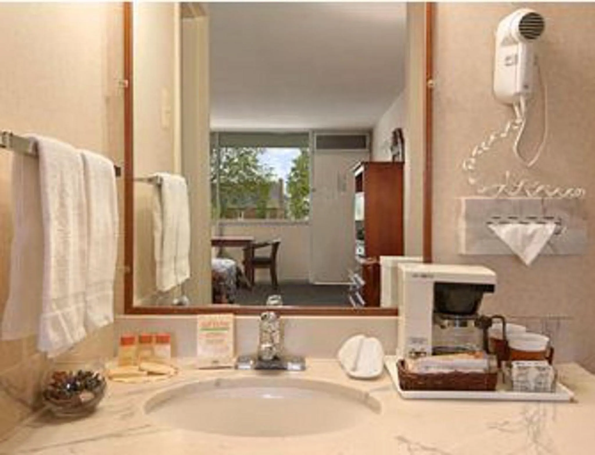 Bathroom in Days Inn by Wyndham Arlington Pentagon