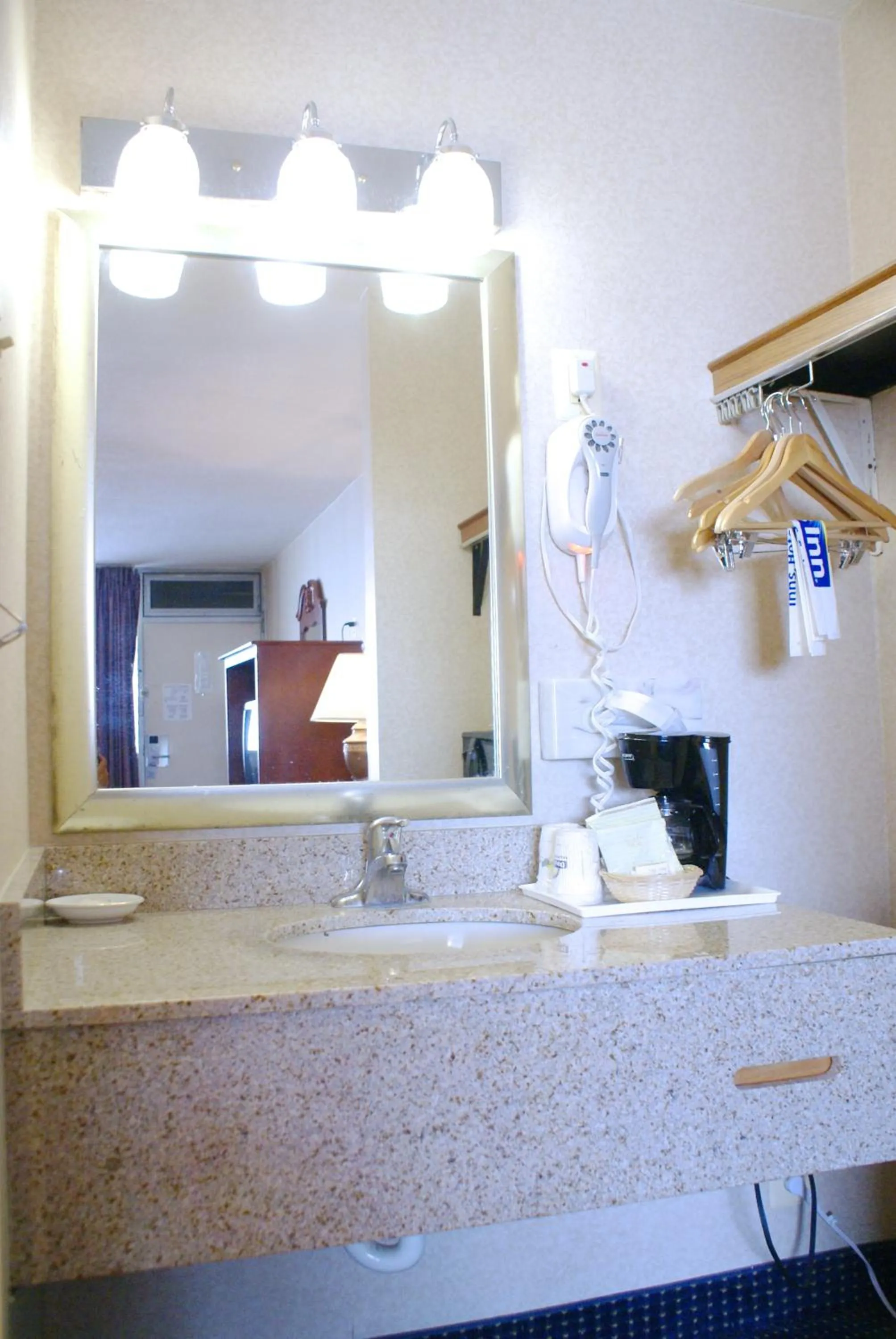 Bathroom in Days Inn by Wyndham Arlington Pentagon