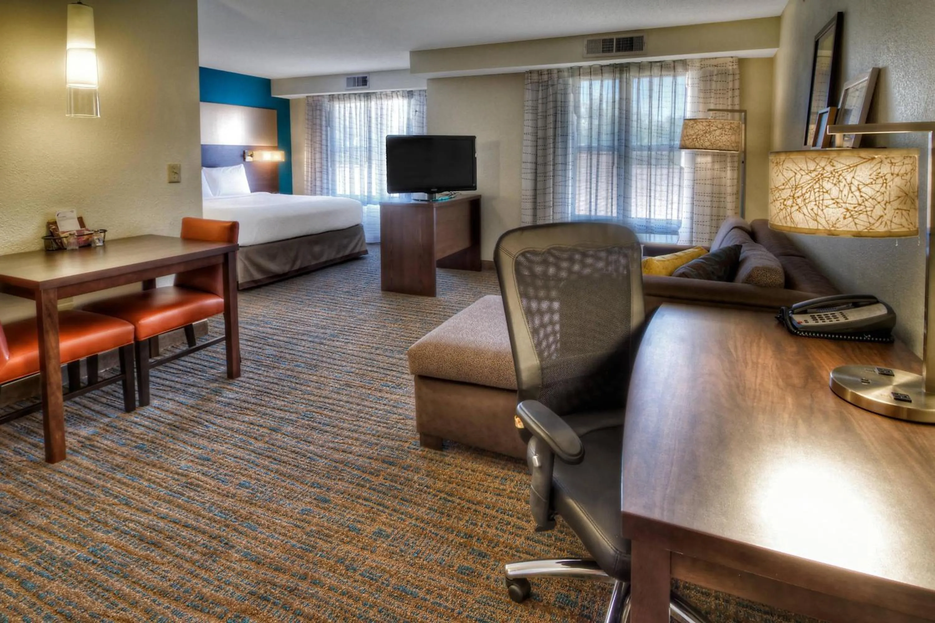 Photo of the whole room, Bed in Residence Inn Memphis Germantown