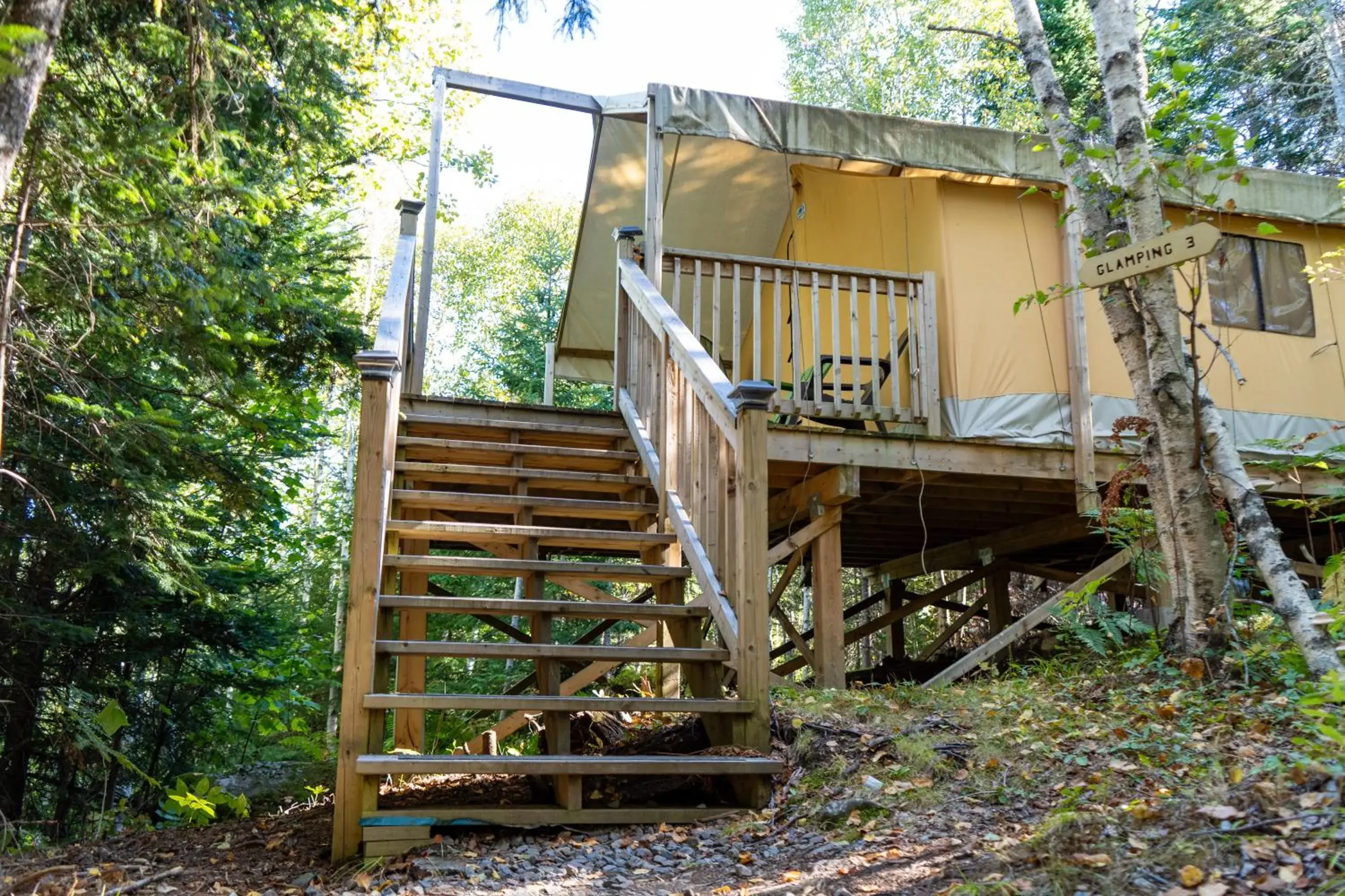 Safari Tent 3 in Dominion Hill Country Inn Safari Tent 3 in Dominion Hill Country Inn