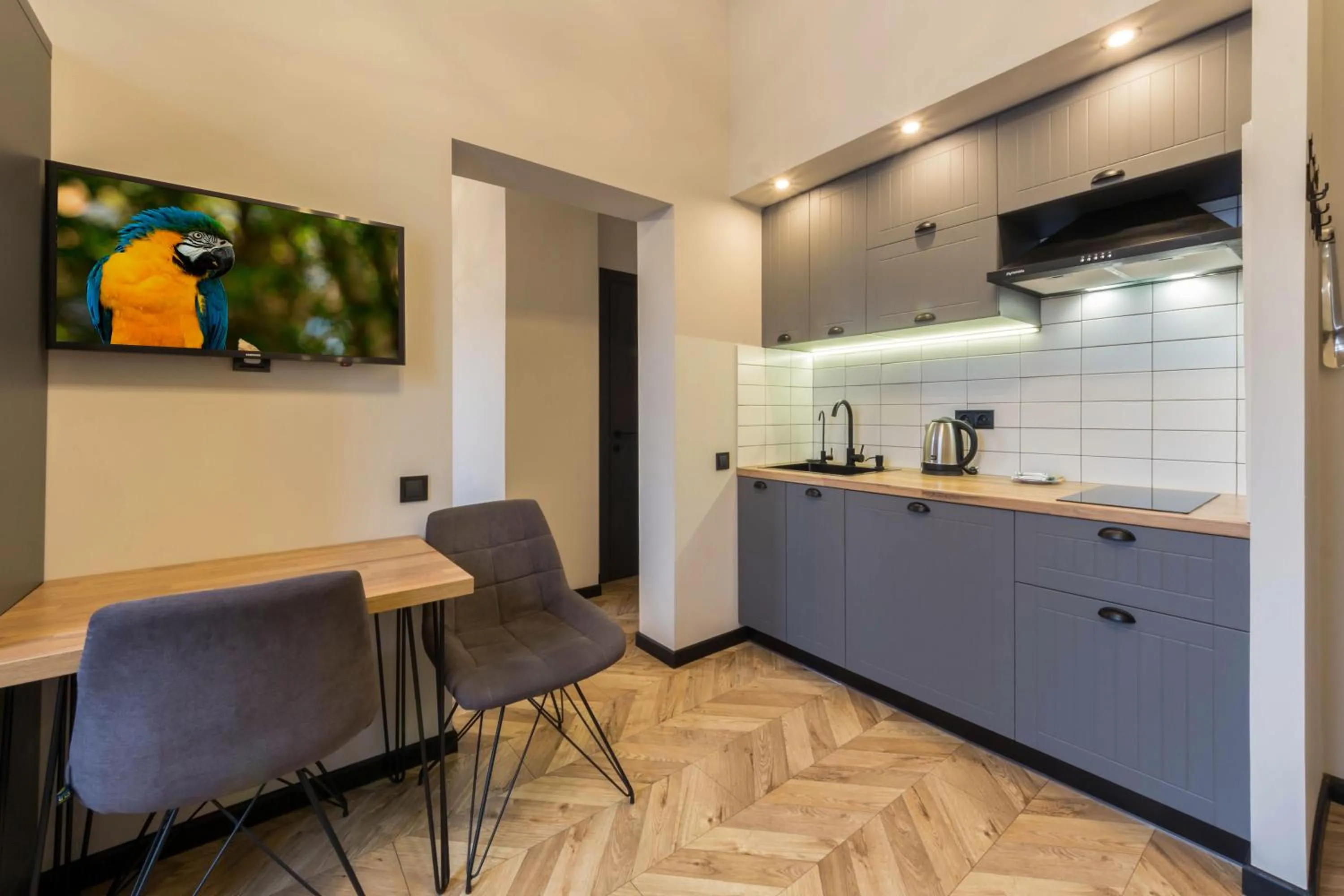 TV and multimedia in Idea Design Apart-Hotel Prorizna