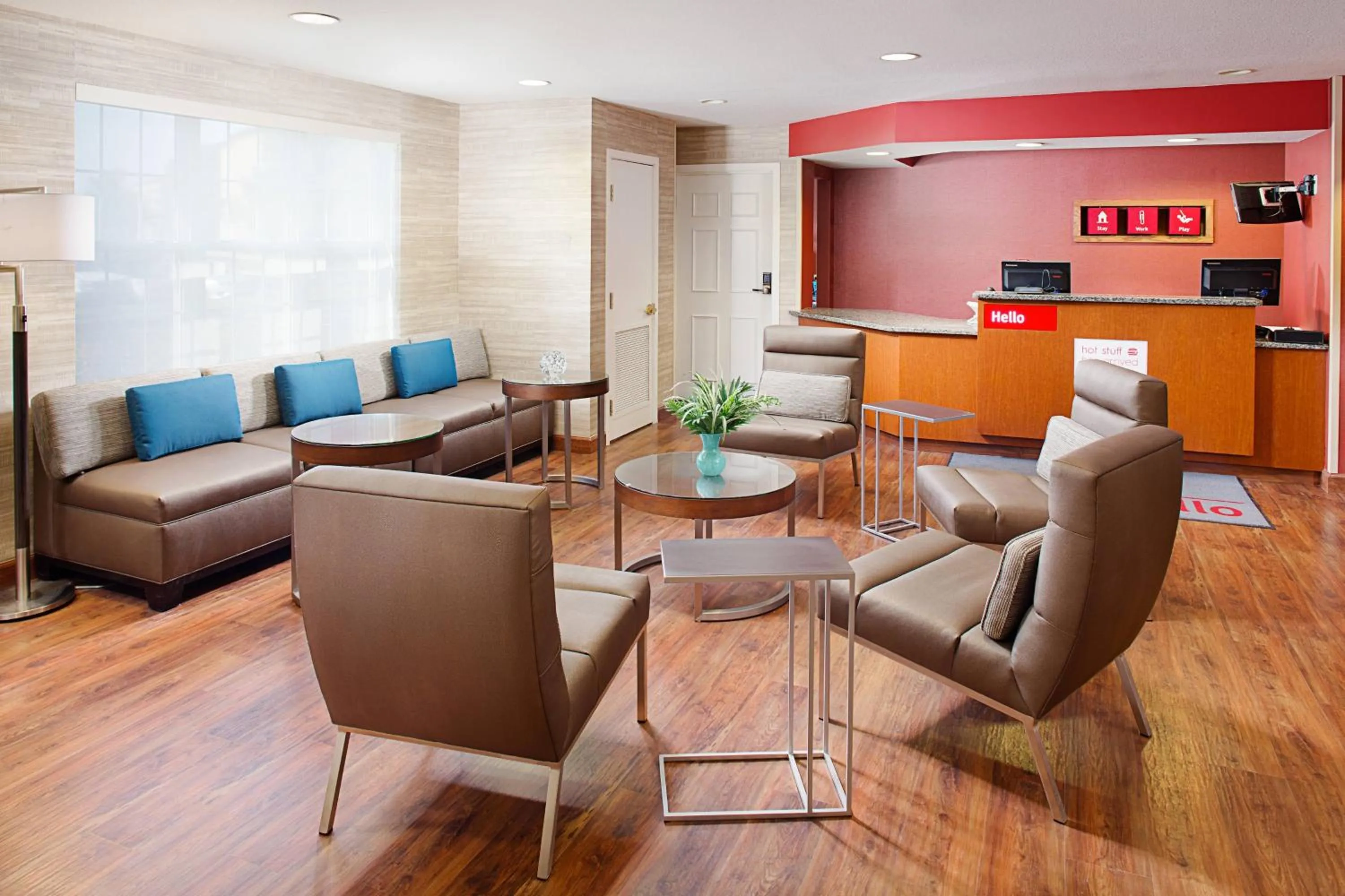 Lobby or reception in TownePlace Suites Manchester-Boston Regional Airport