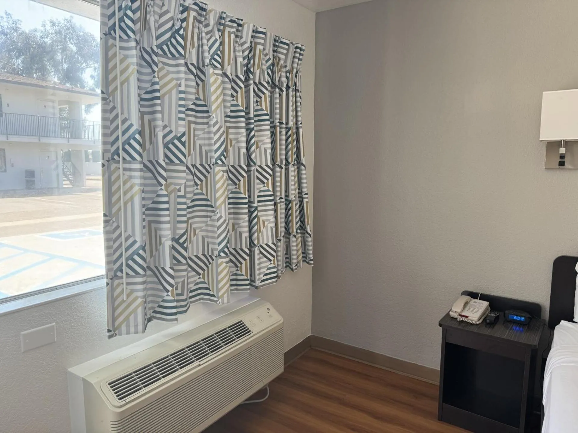 On site, Bed in Motel 6-Stanton, CA- Anaheim West