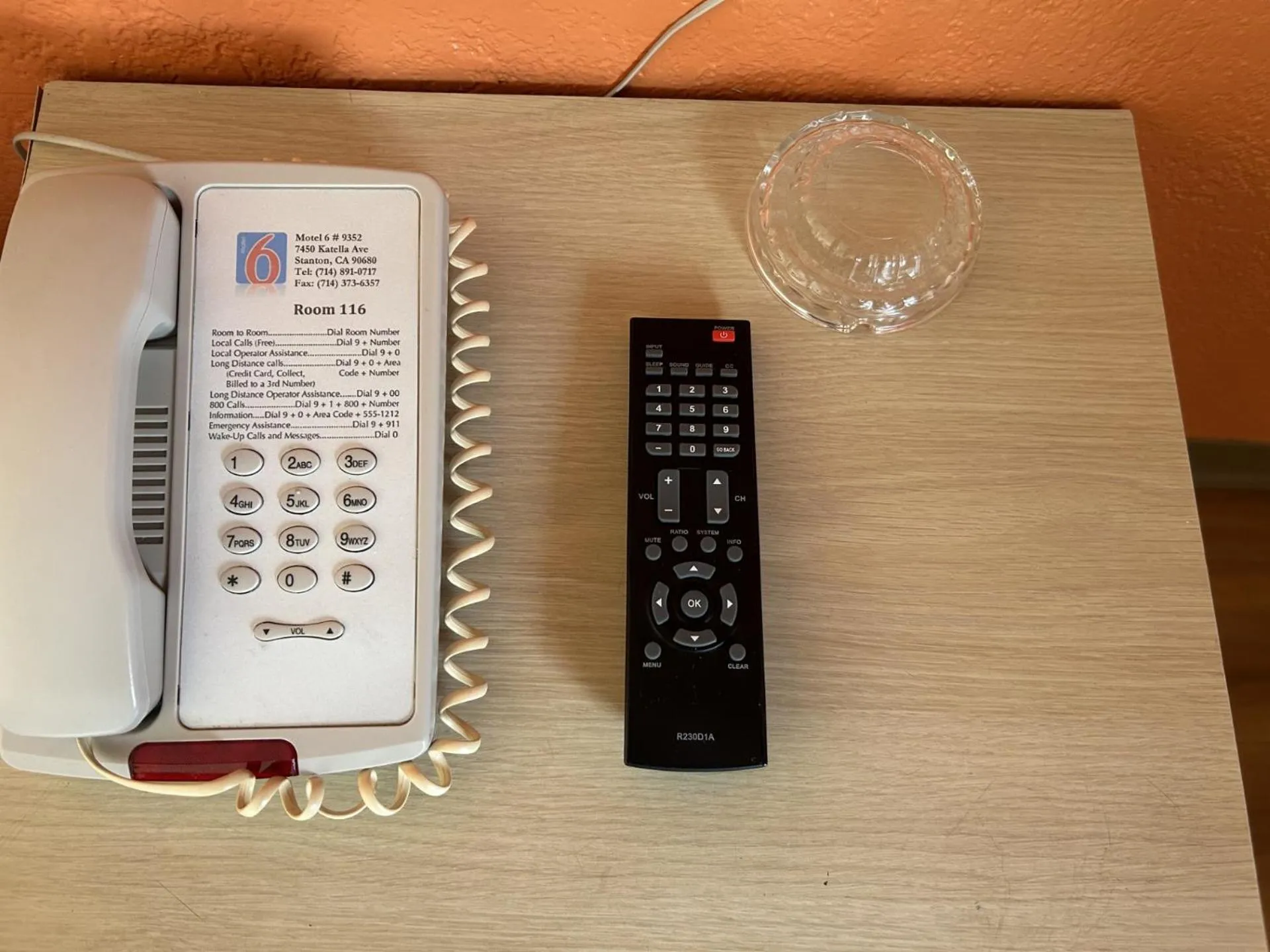 TV and multimedia in Motel 6-Stanton, CA- Anaheim West