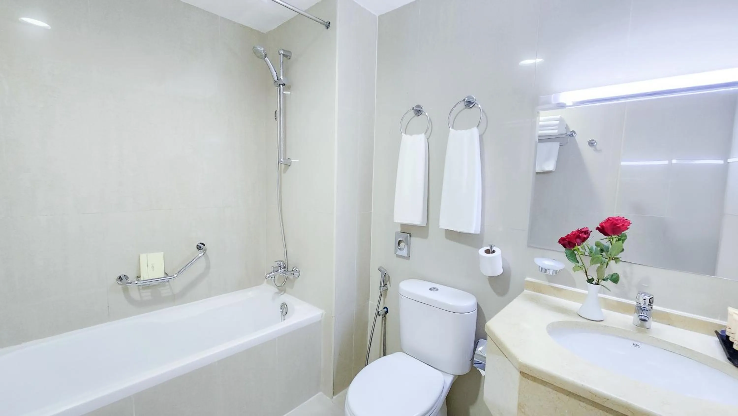 Bathroom in Ramada Hotel & Suites by Wyndham Ajman