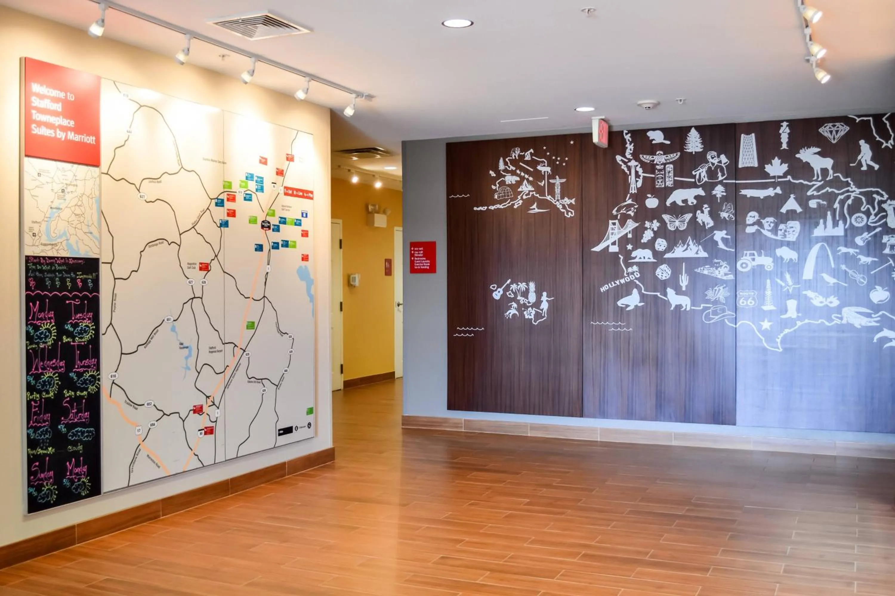 View (from property/room) in TownePlace Suites Stafford