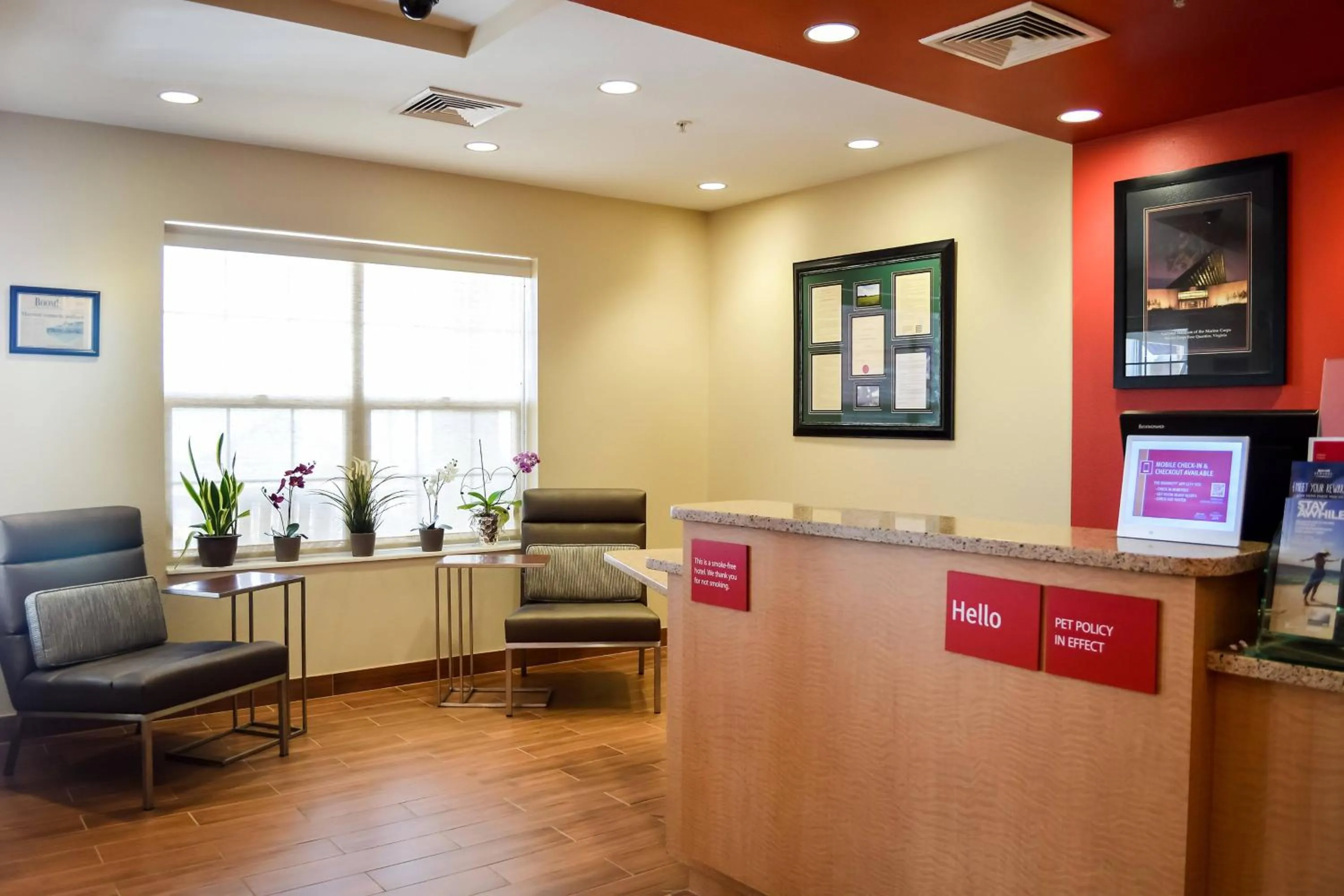 Lobby or reception in TownePlace Suites Stafford