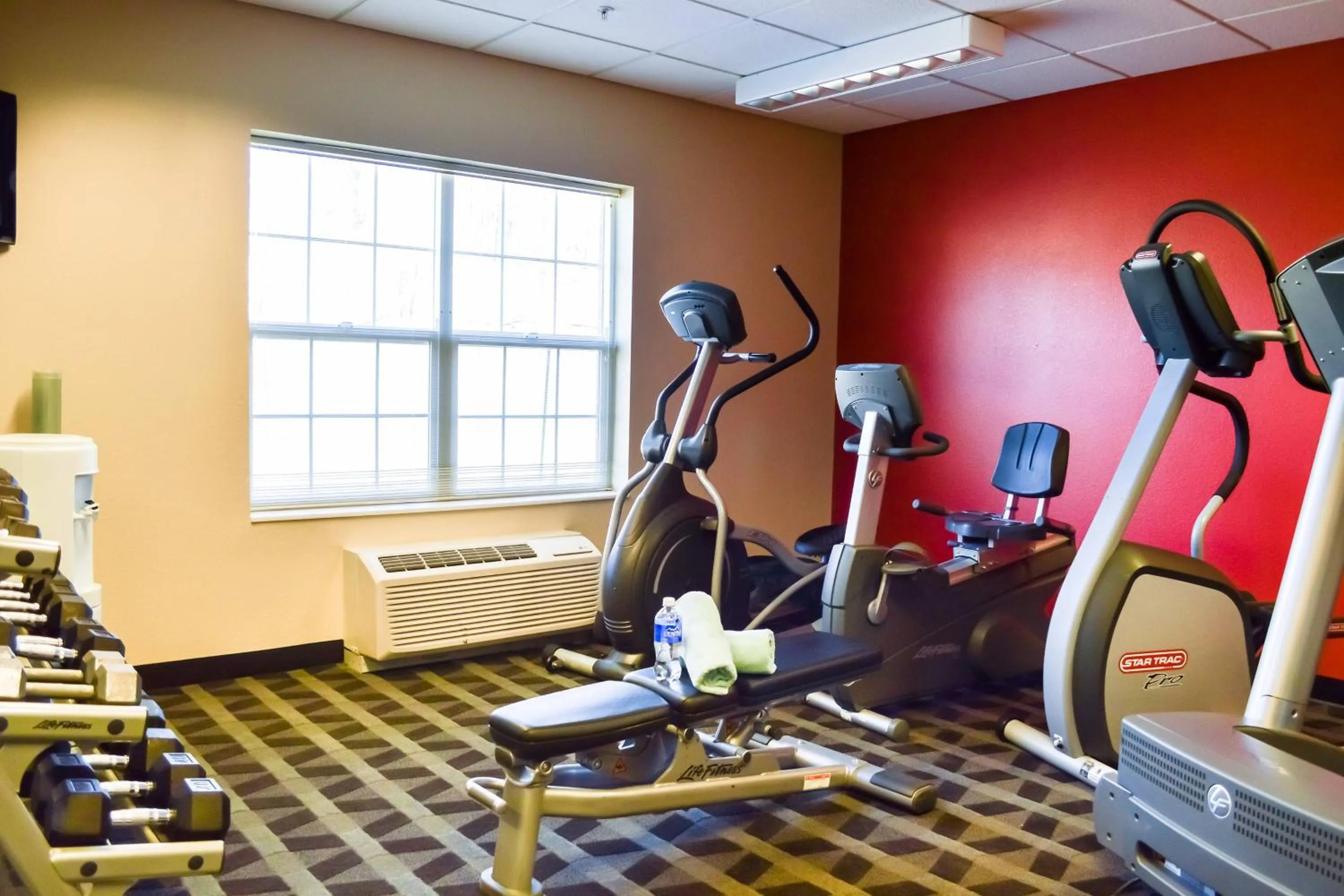 Fitness centre/facilities in TownePlace Suites Stafford
