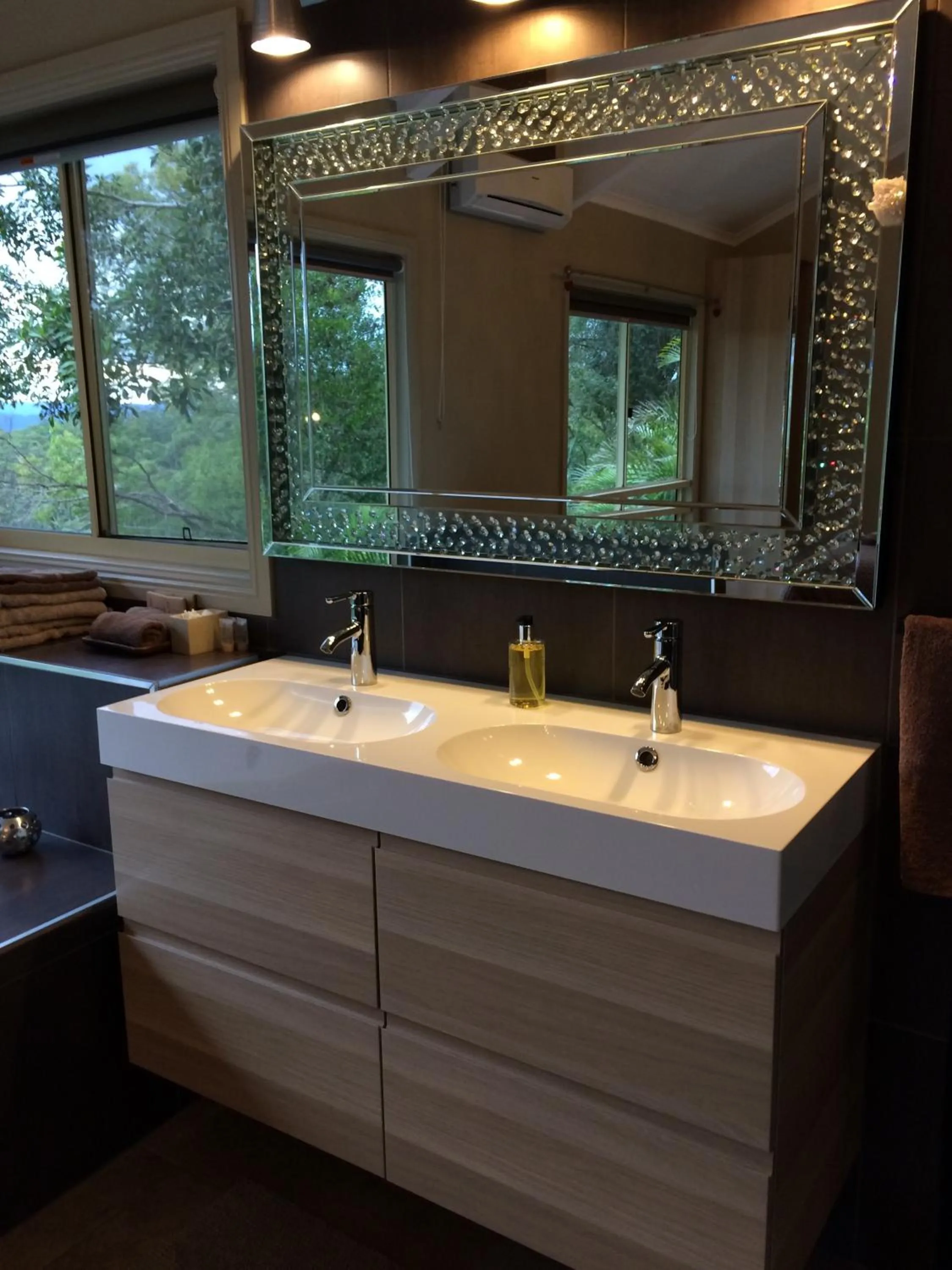 Bathroom in Maleny Luxury Cottages