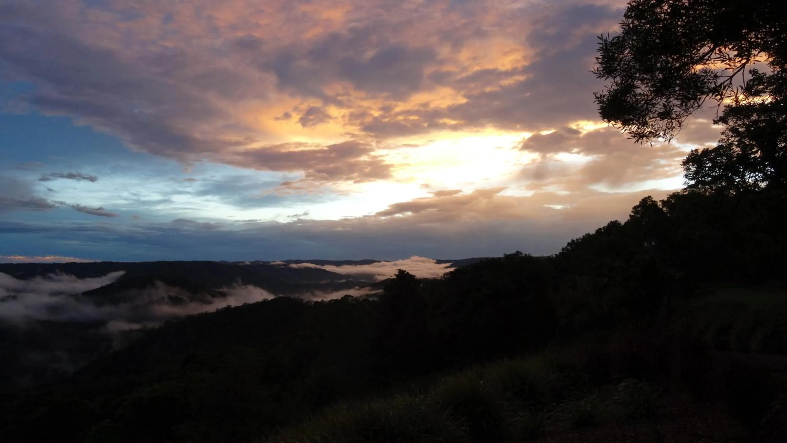 Sunset in Maleny Luxury Cottages