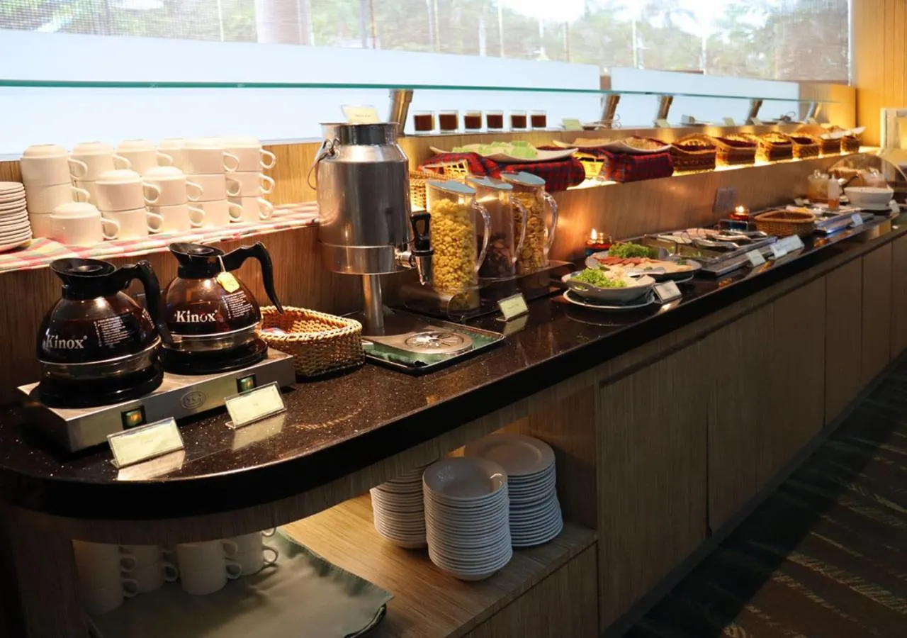 Buffet breakfast in Grand Palace Hotel