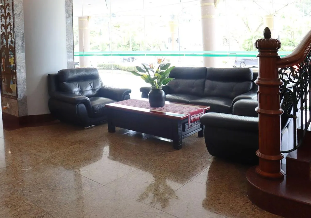 Seating area in Grand Palace Hotel