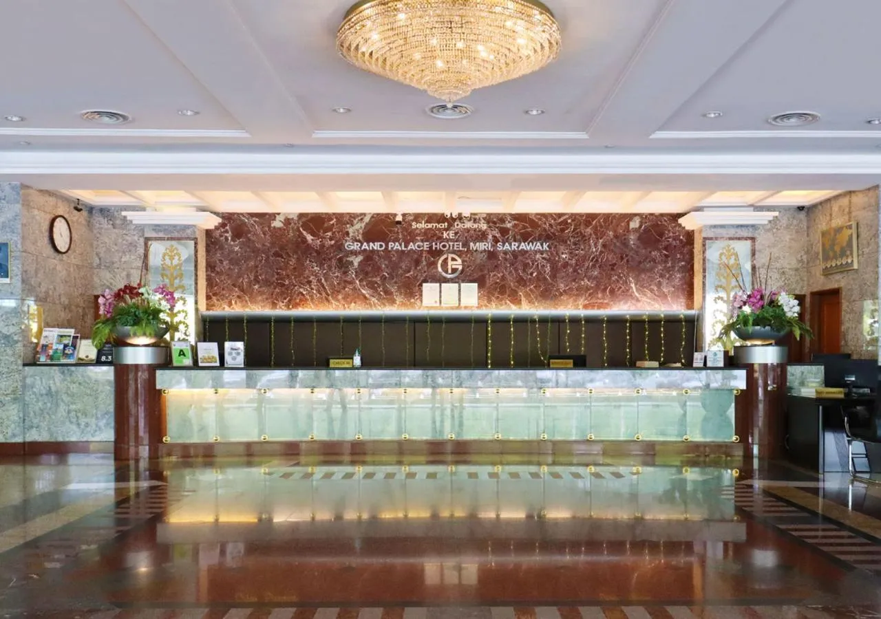 Lobby or reception in Grand Palace Hotel