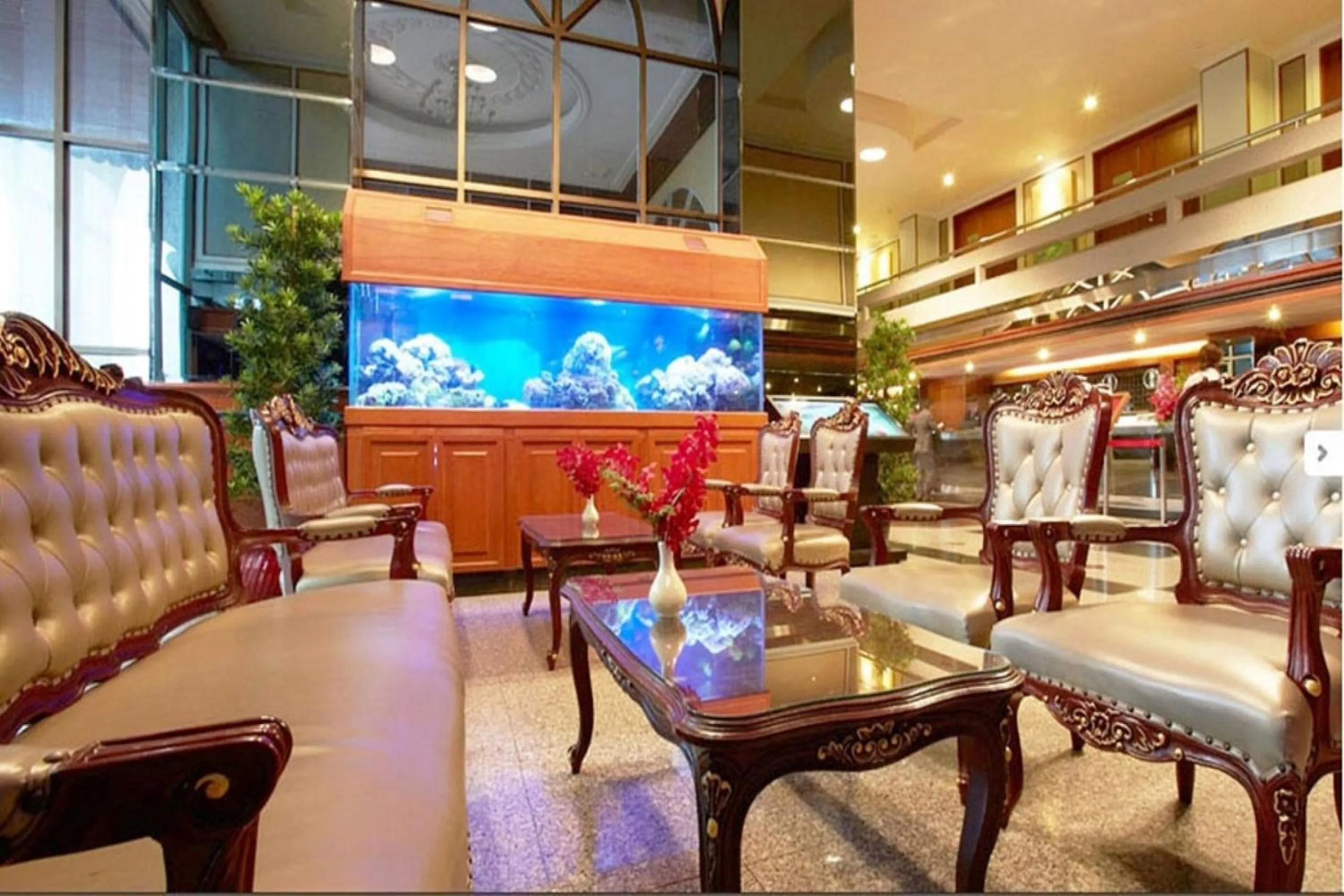 Seating area in NASA BANGKOK - Airport Rail Link Ramkhamhang