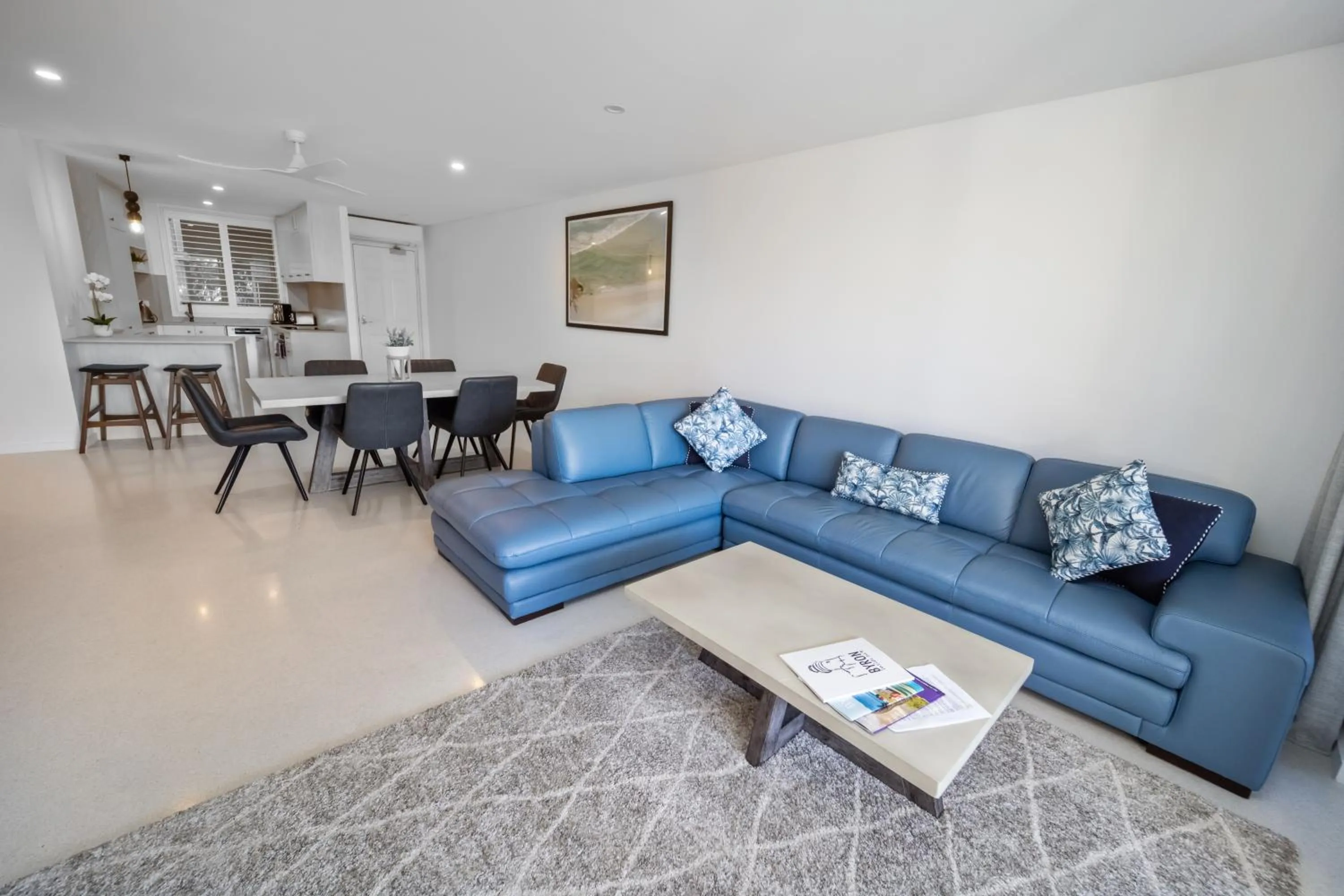 Living room in Bay Royal Apartments