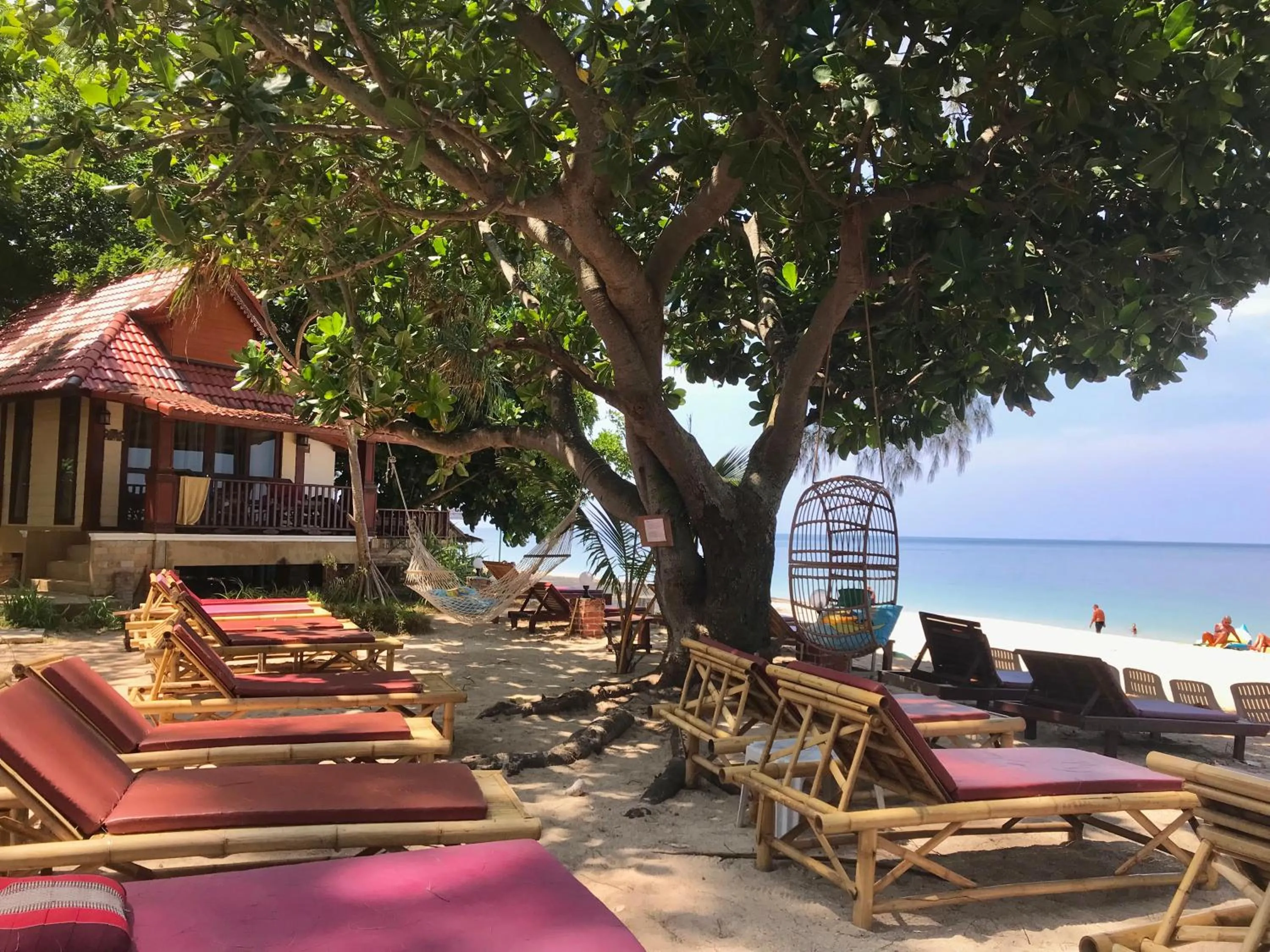 Sea view in Sayang Beach Resort Koh Lanta