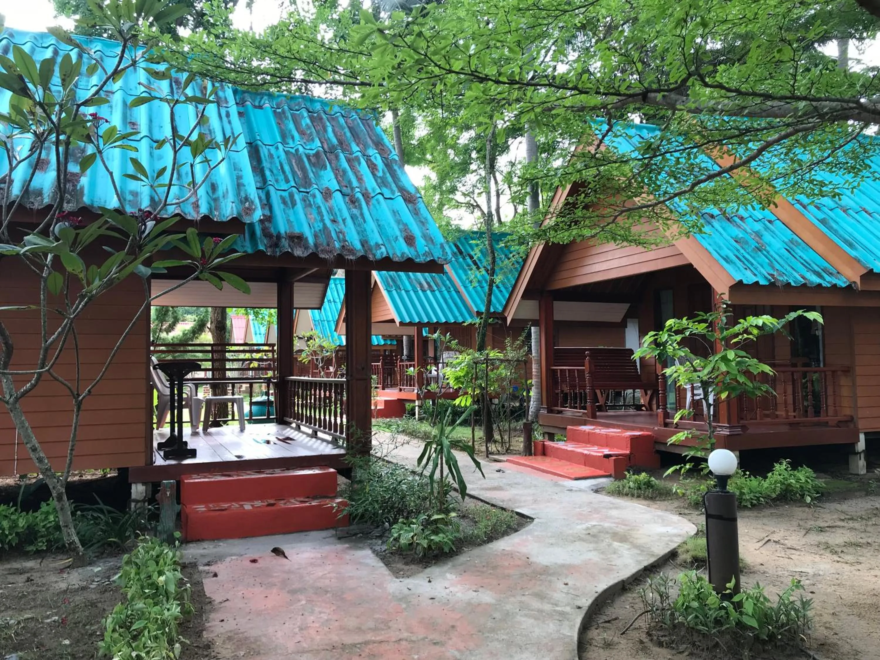 Property building in Sayang Beach Resort Koh Lanta