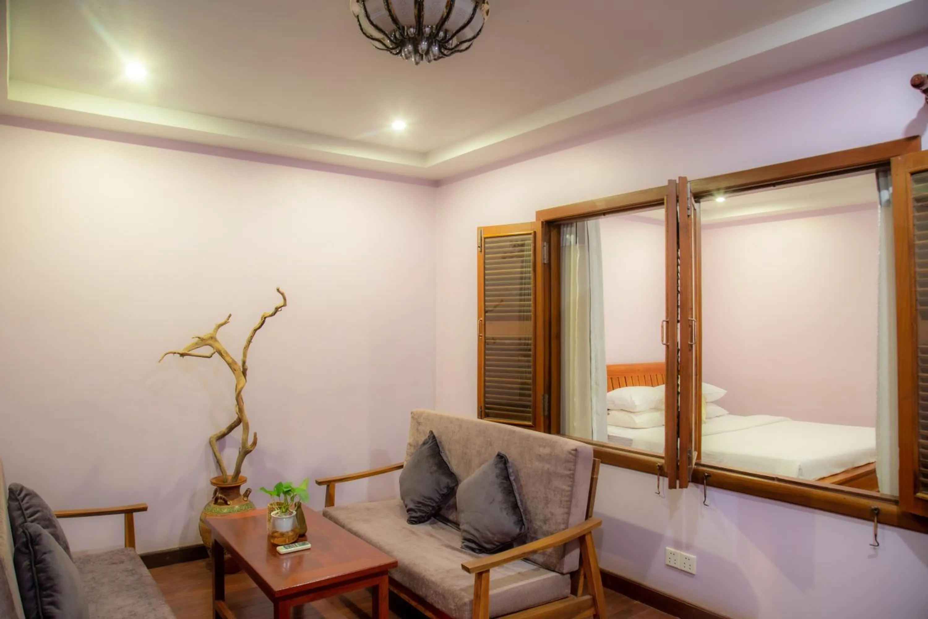 Photo of the whole room, Bed in Bunwin Siem Reap