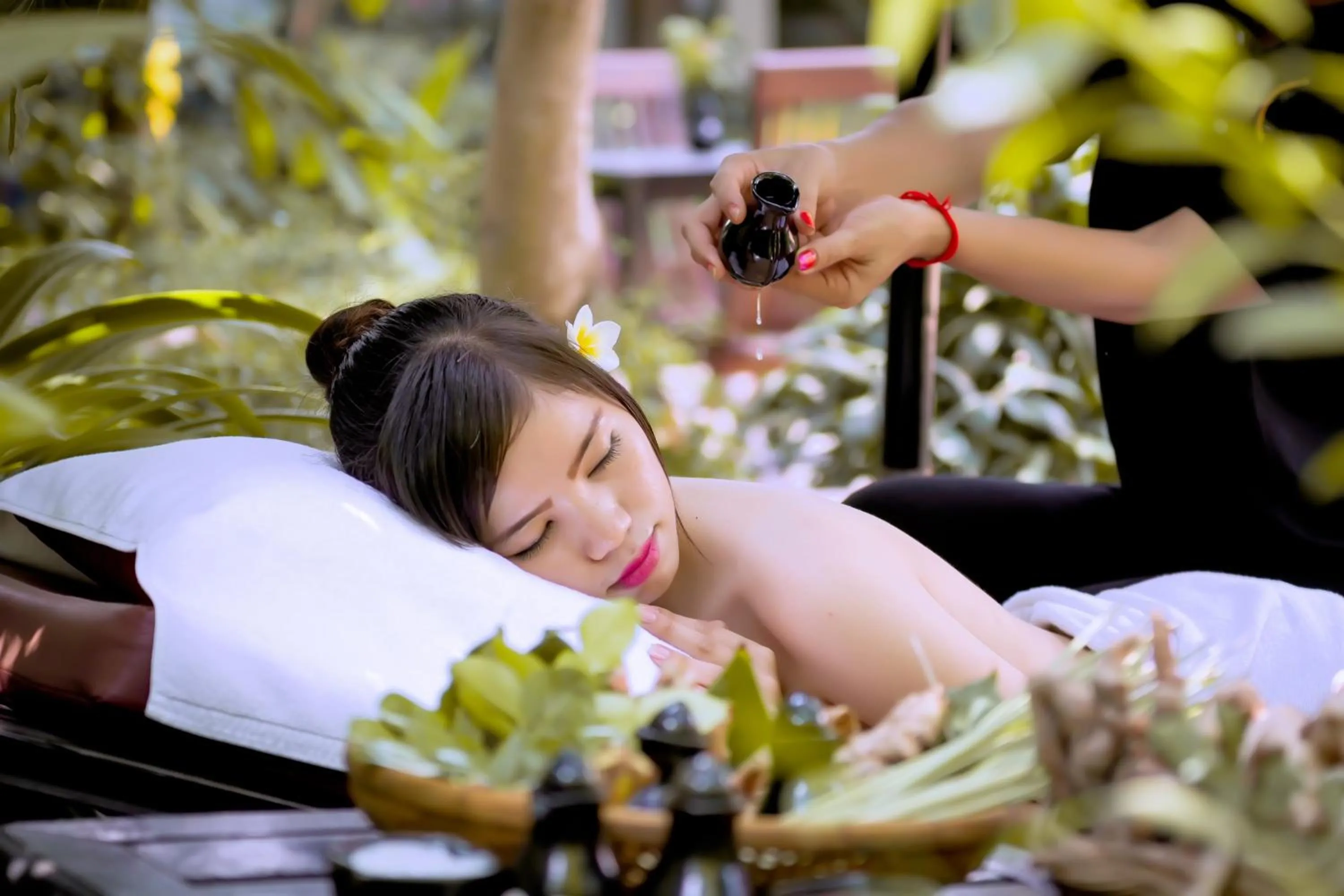 Hot Spring Bath in Bunwin Siem Reap