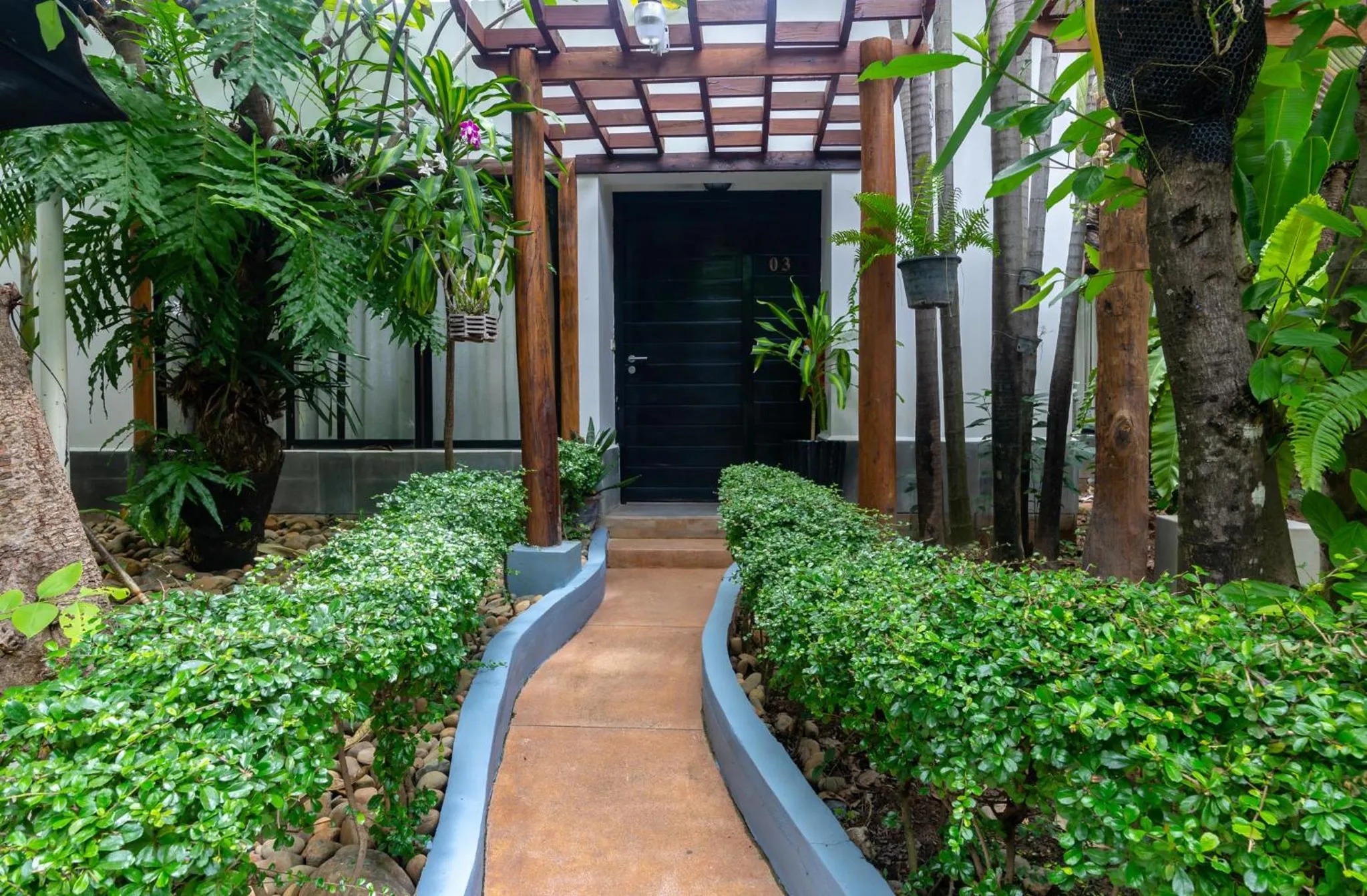 Facade/entrance in Bunwin Siem Reap