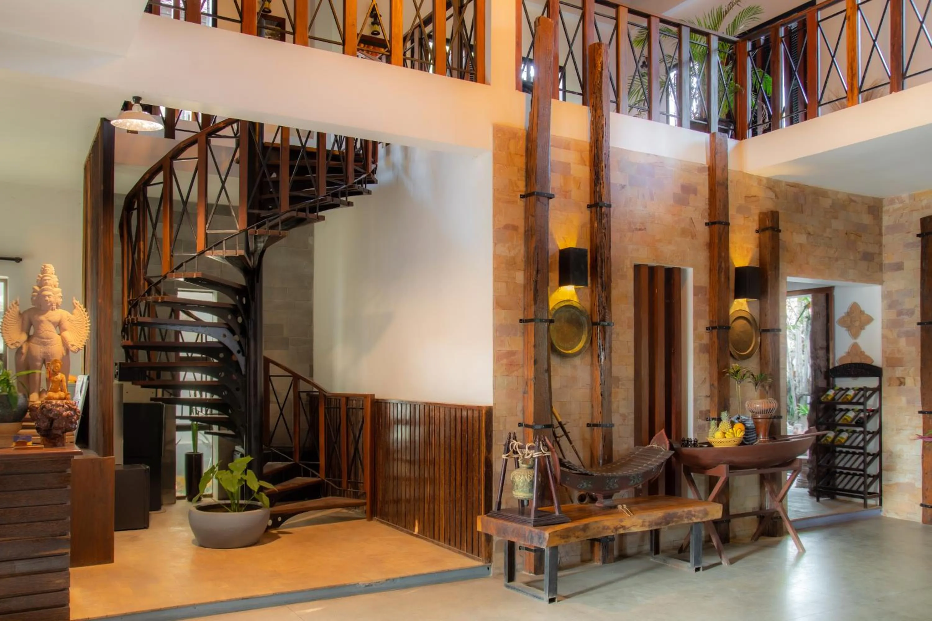 Lobby or reception in Bunwin Siem Reap