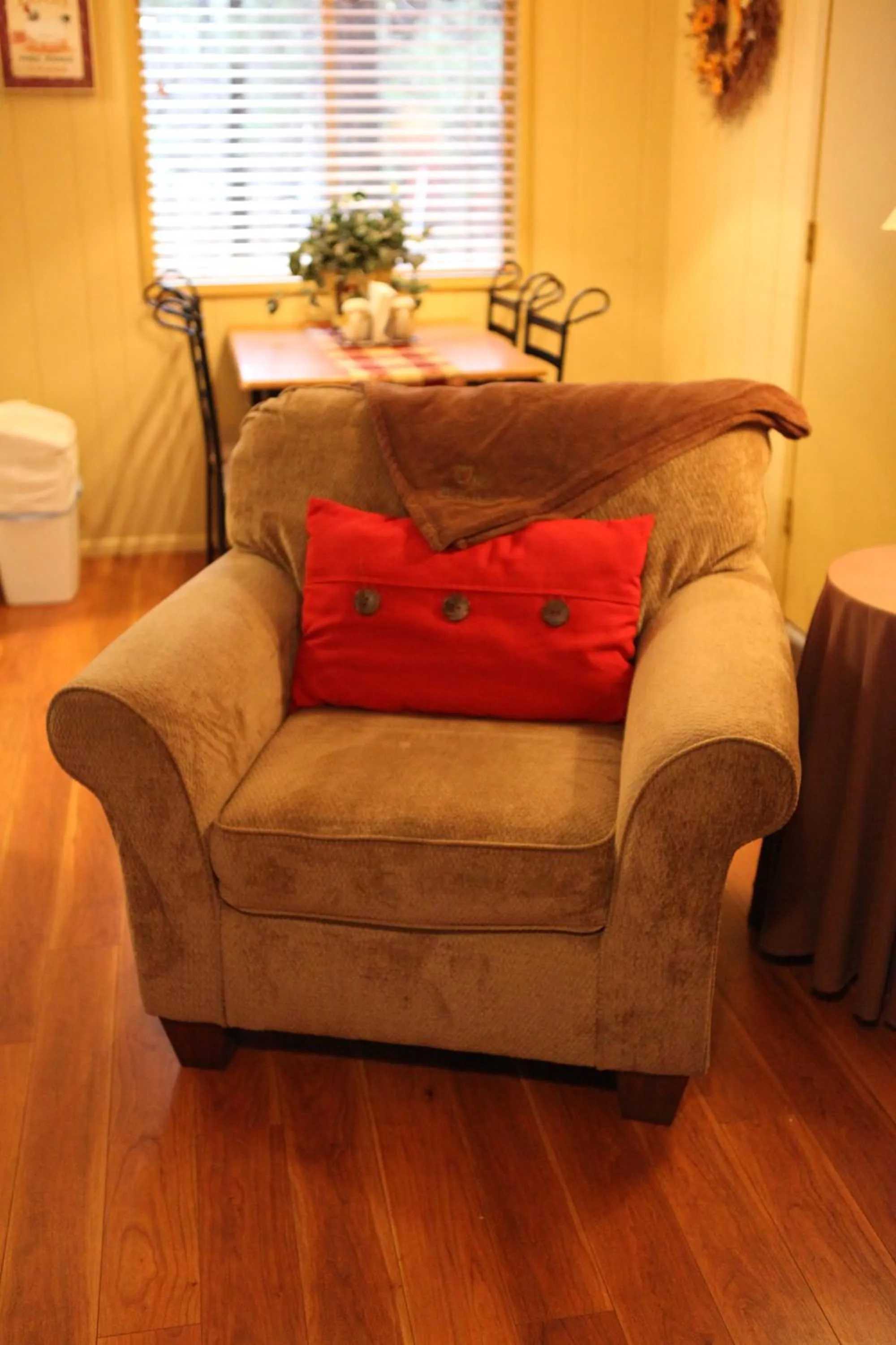 Living room in Adair Springs Cabin