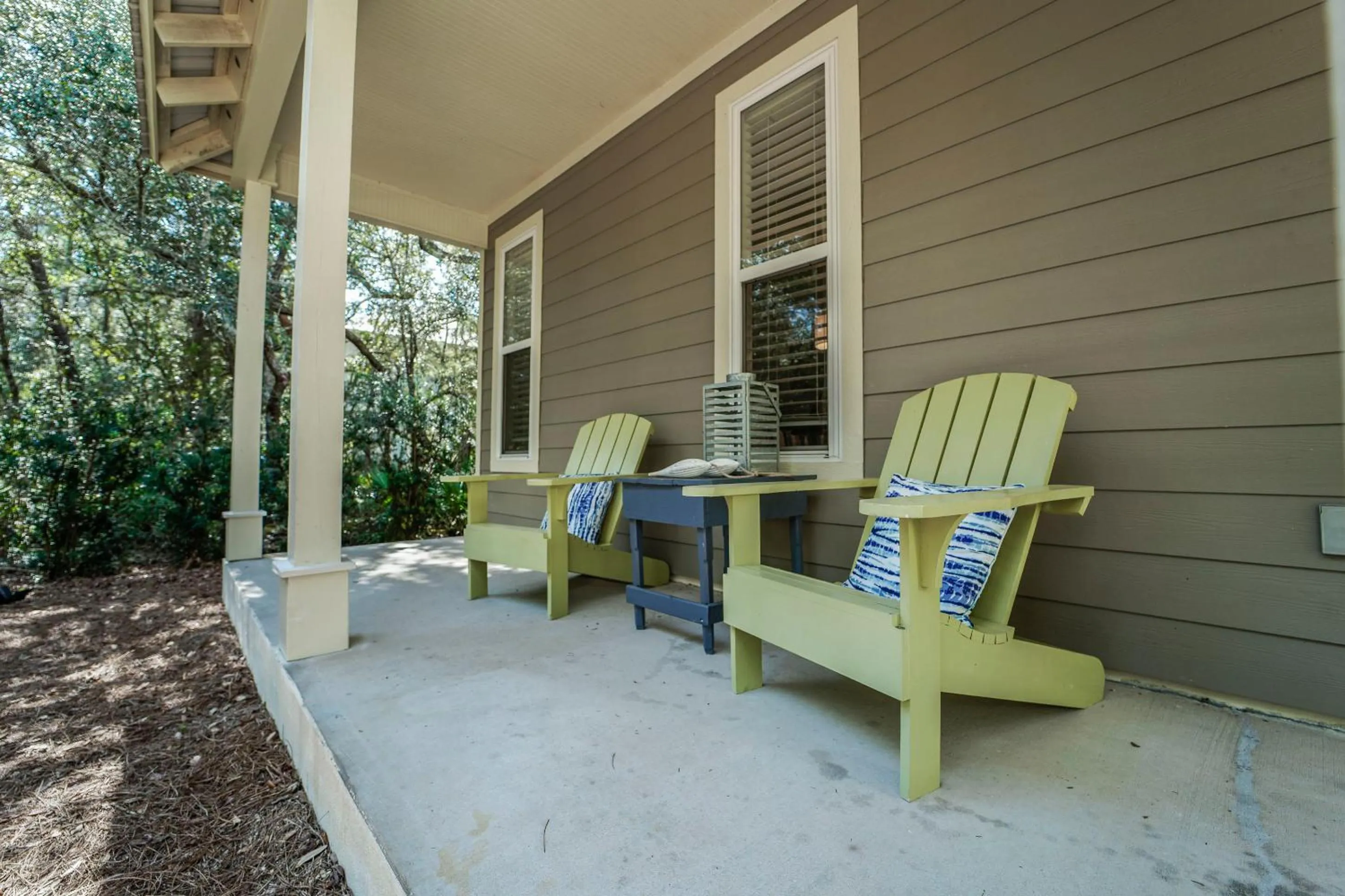 Patio in 30A Beach House - Mar Chiquita
