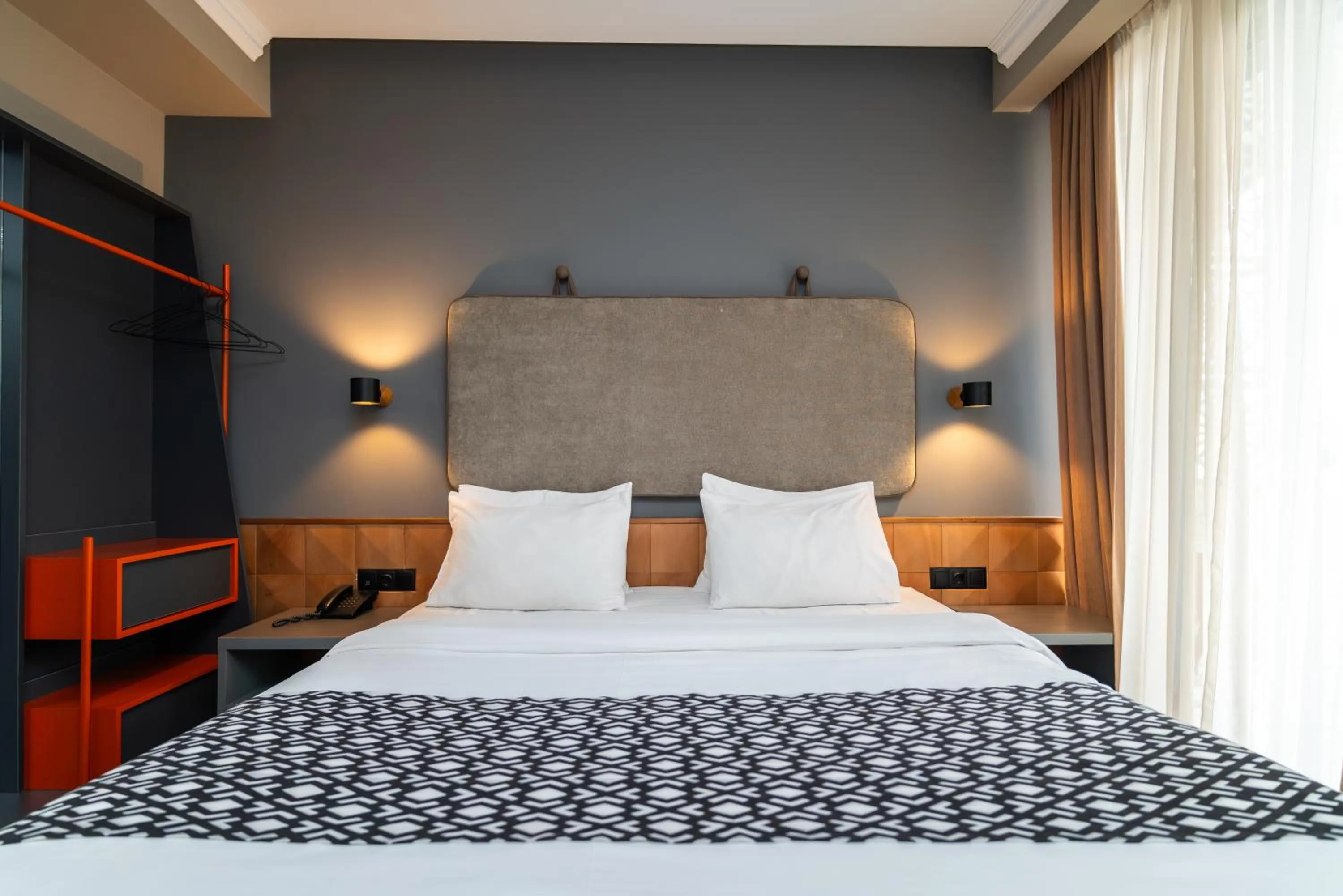 Bed in Amante Narikala Boutique Hotel