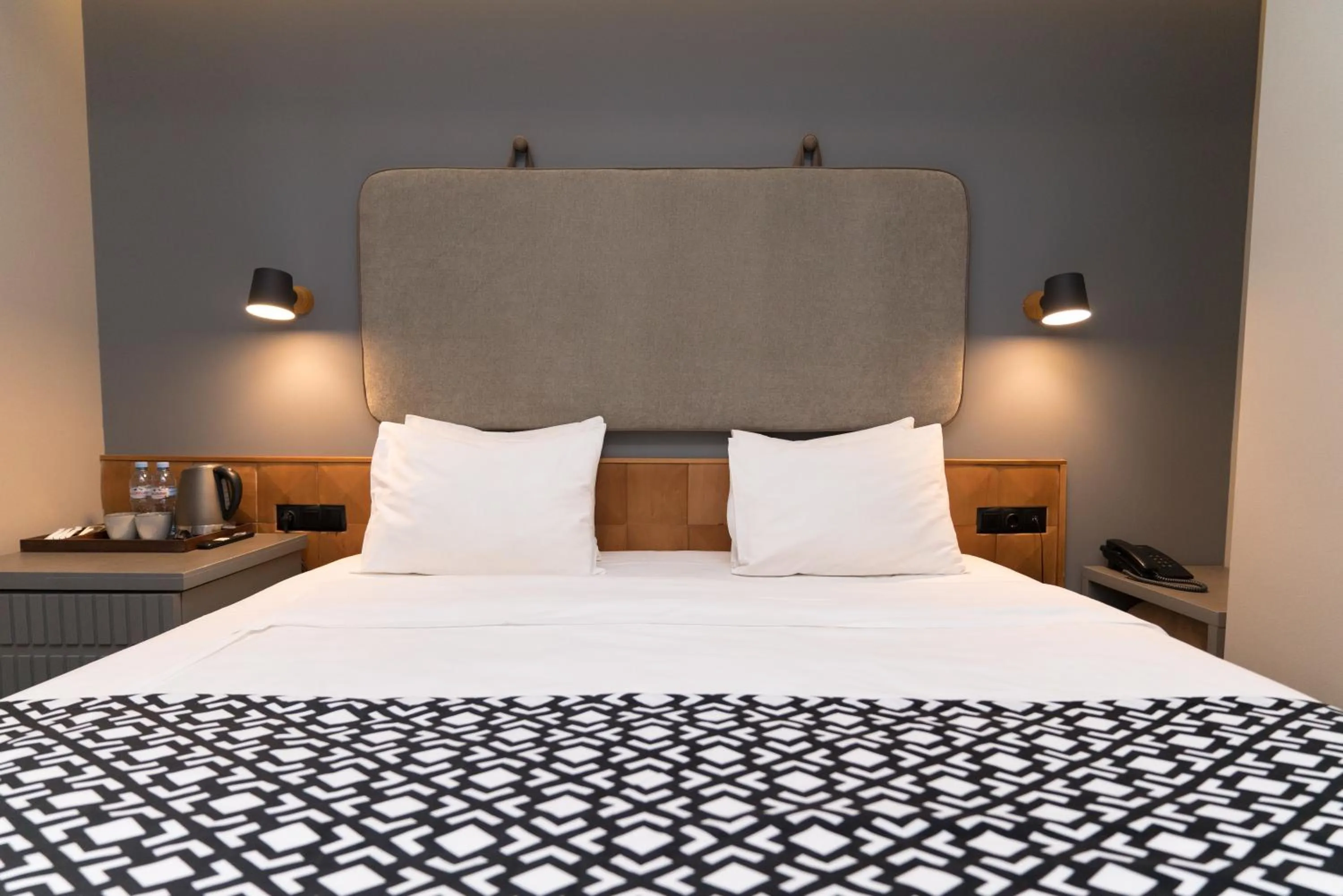 Bed in Amante Narikala Boutique Hotel