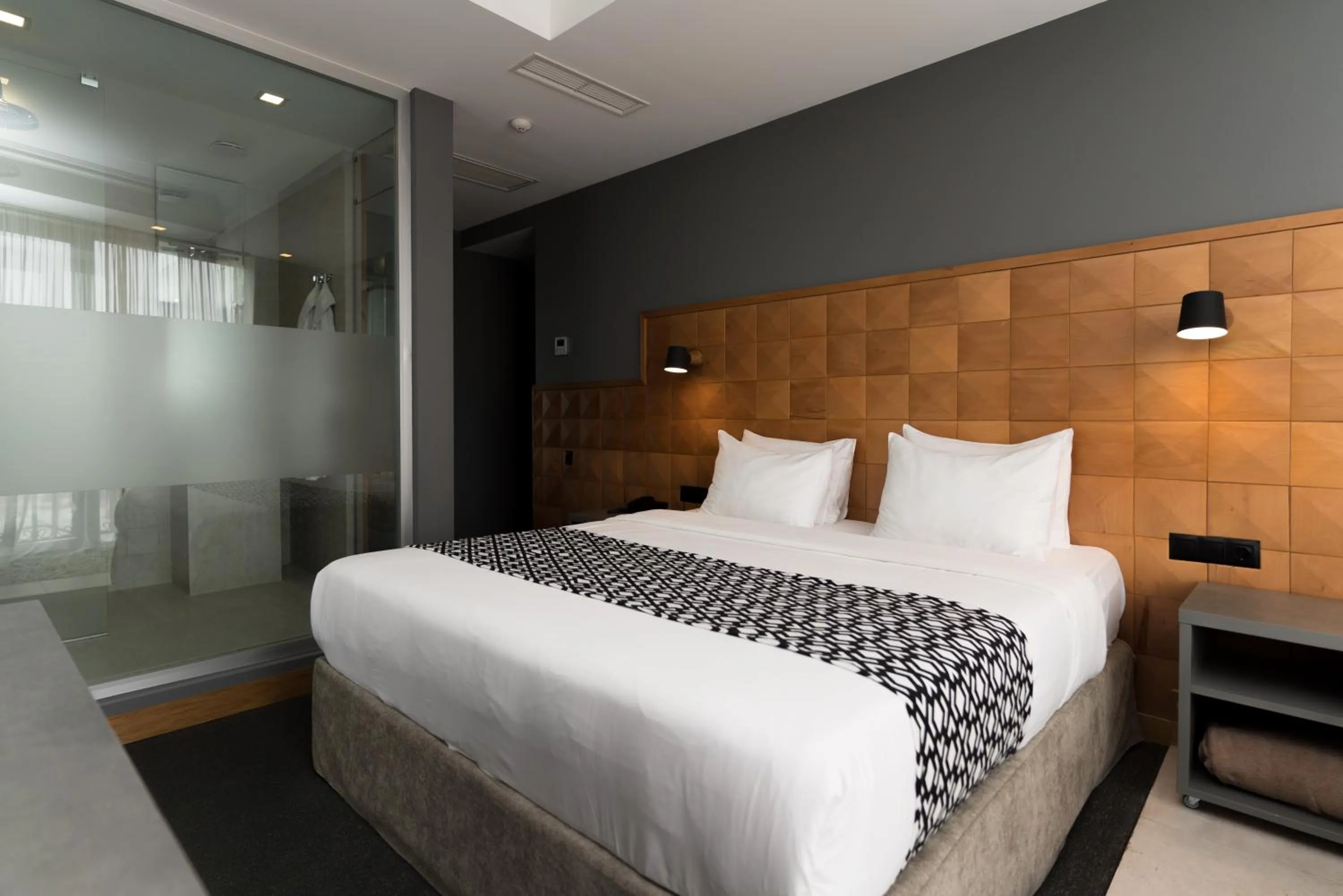 Bed in Amante Narikala Boutique Hotel