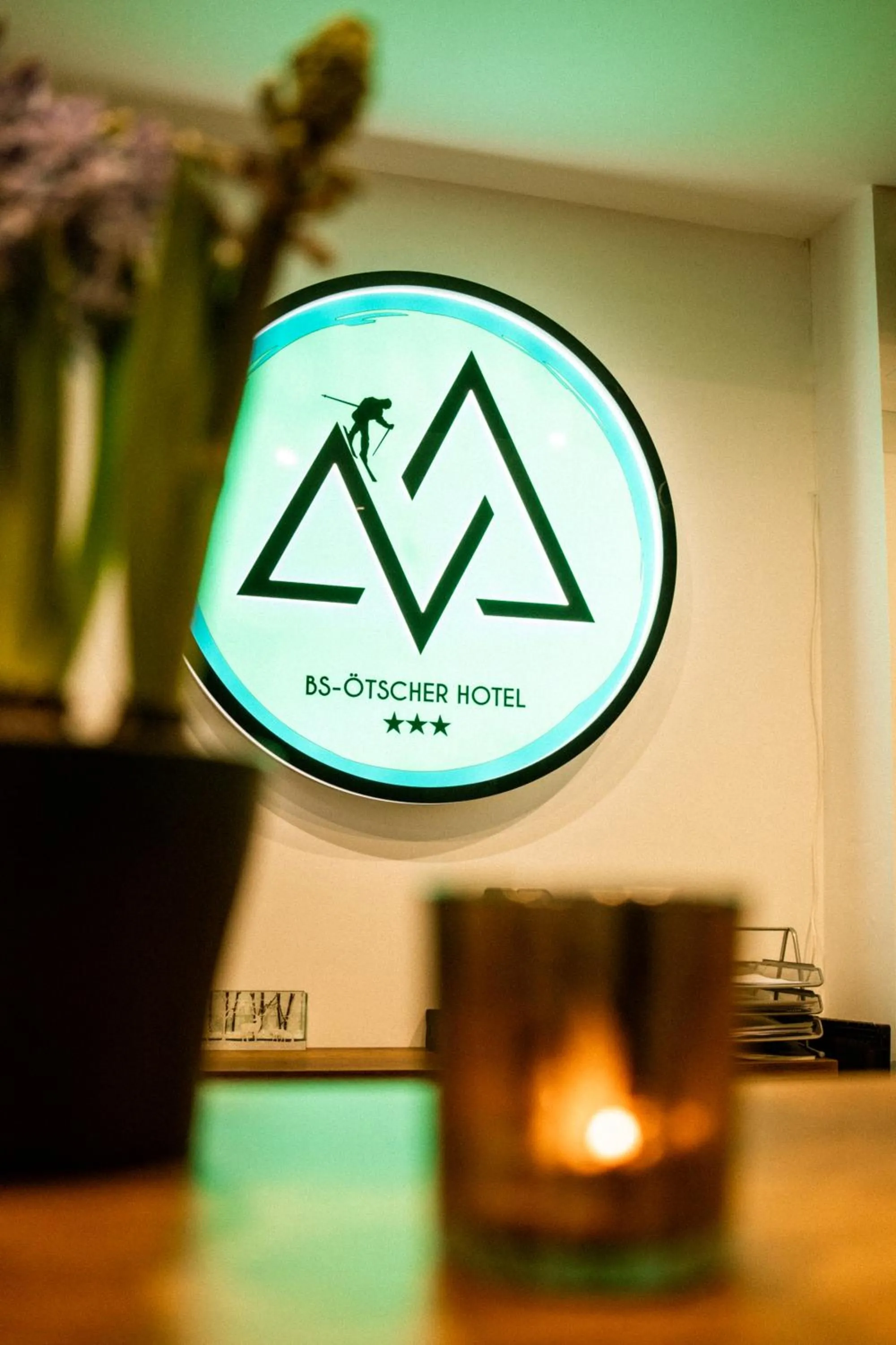 Lobby or reception in BS-Ötscher Hotel