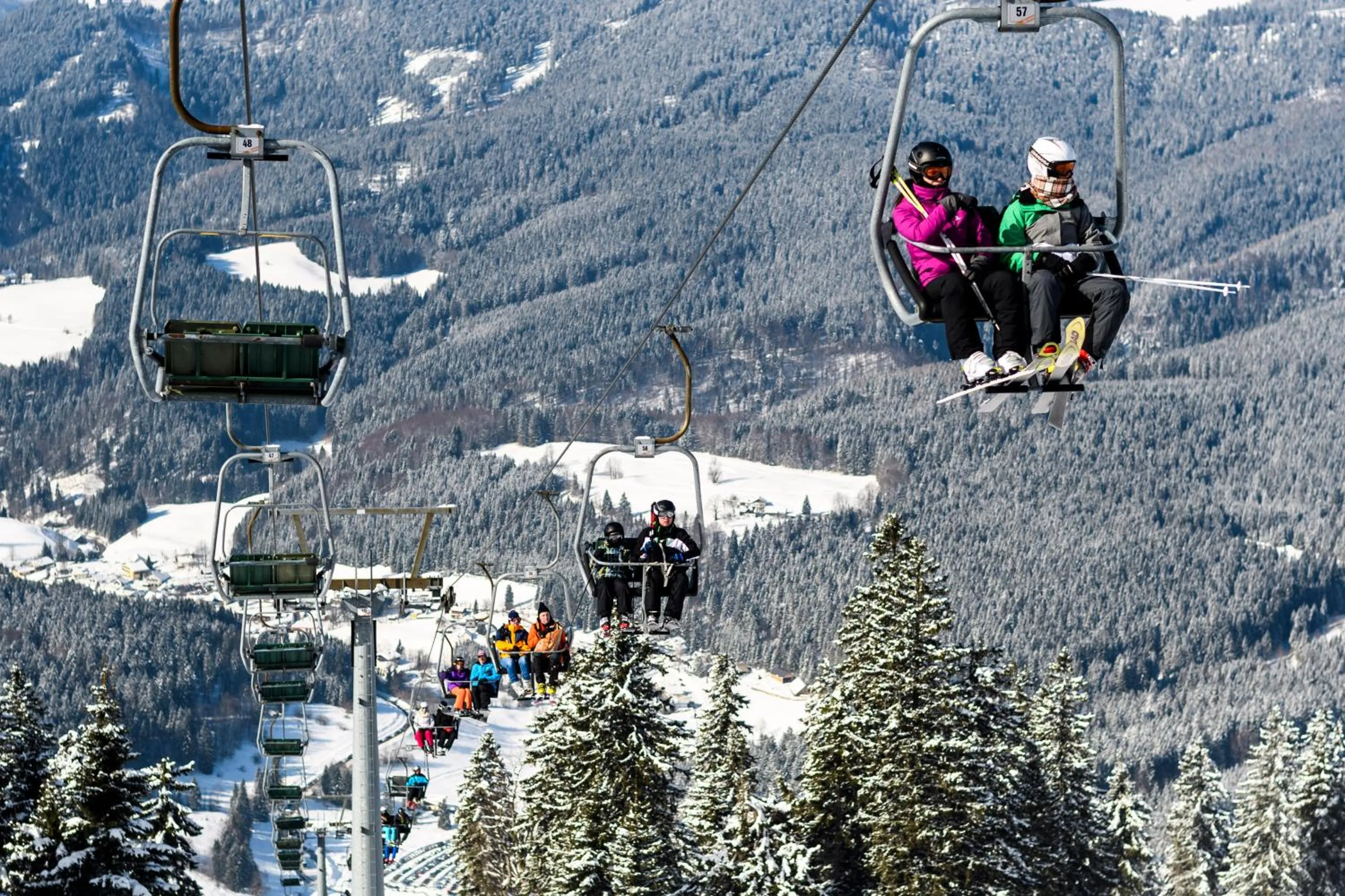 Skiing in BS-Ötscher Hotel