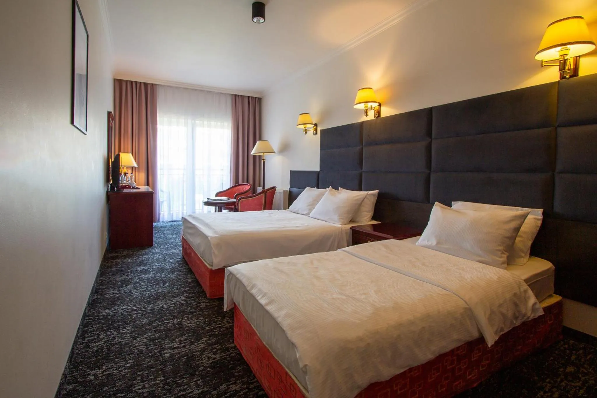 furniture, Bed in Royal Park Hotel & Spa