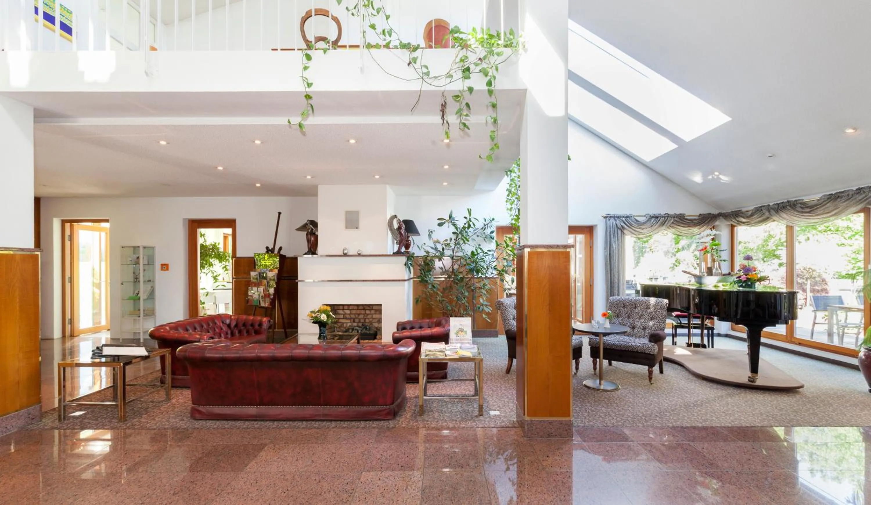 Lobby or reception in Romantik Hotel Johanniter-Kreuz