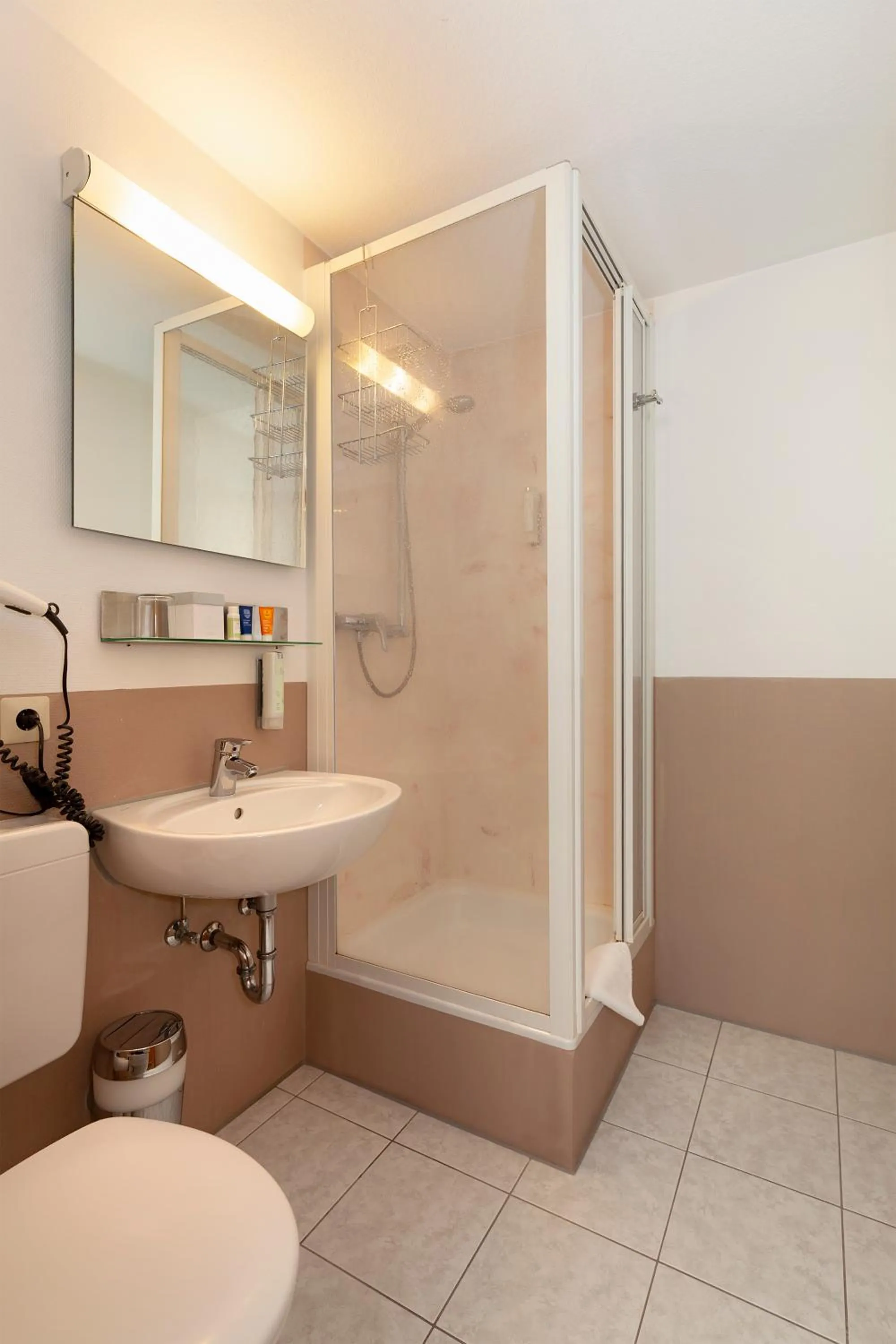 Shower in Romantik Hotel Johanniter-Kreuz