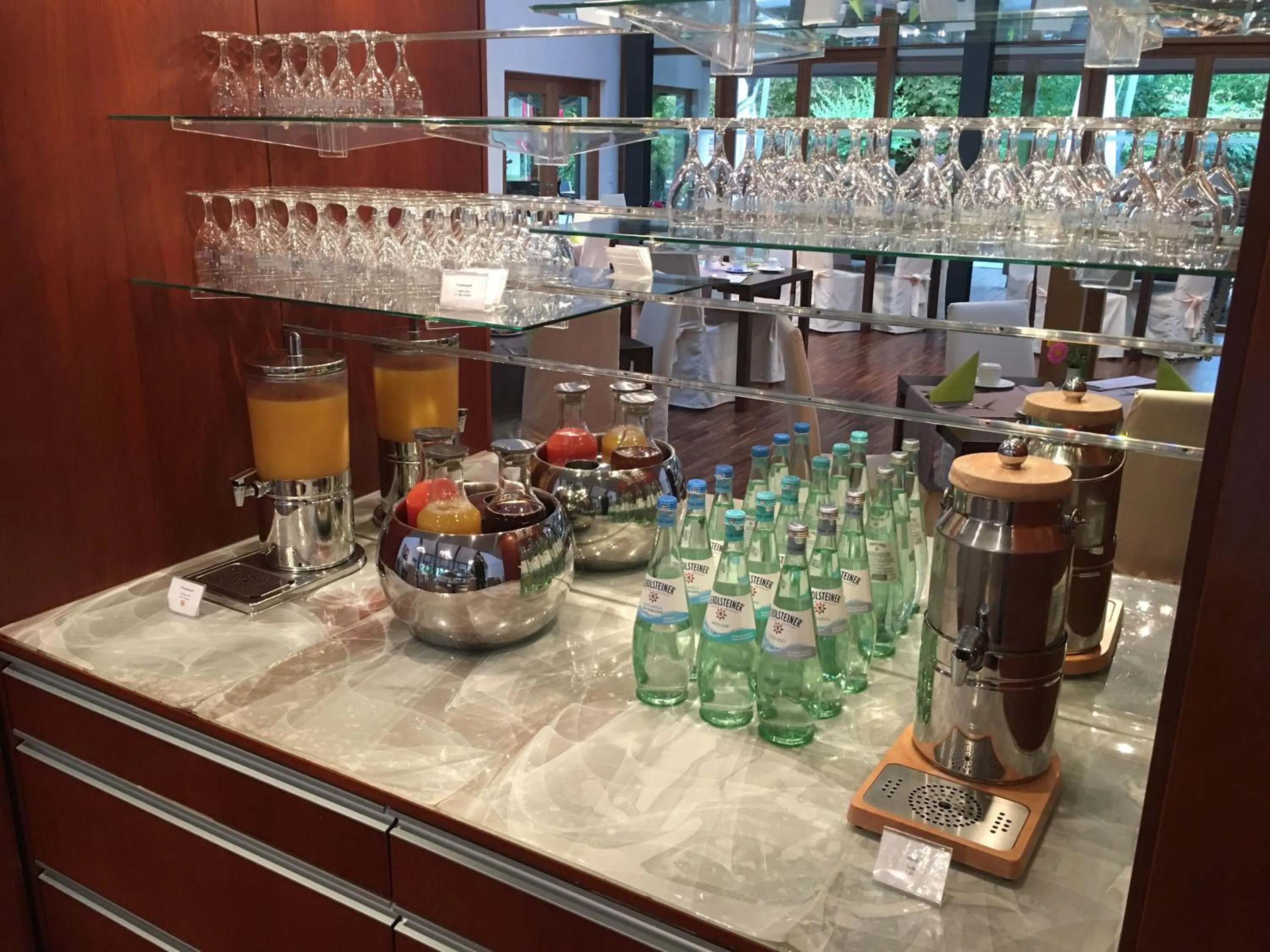 Buffet breakfast in Romantik Hotel Johanniter-Kreuz