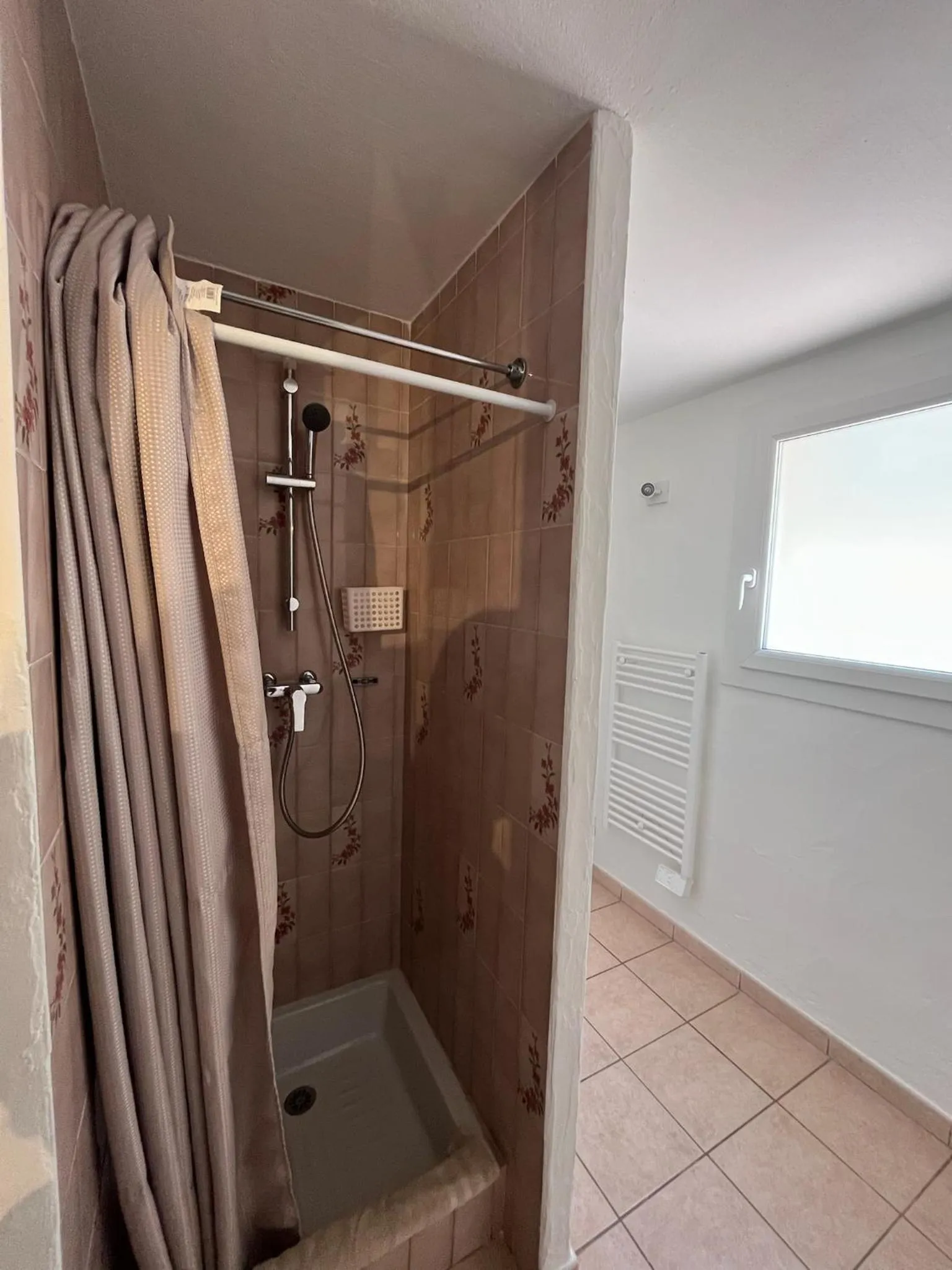 Shower in Résidence Les Cigales