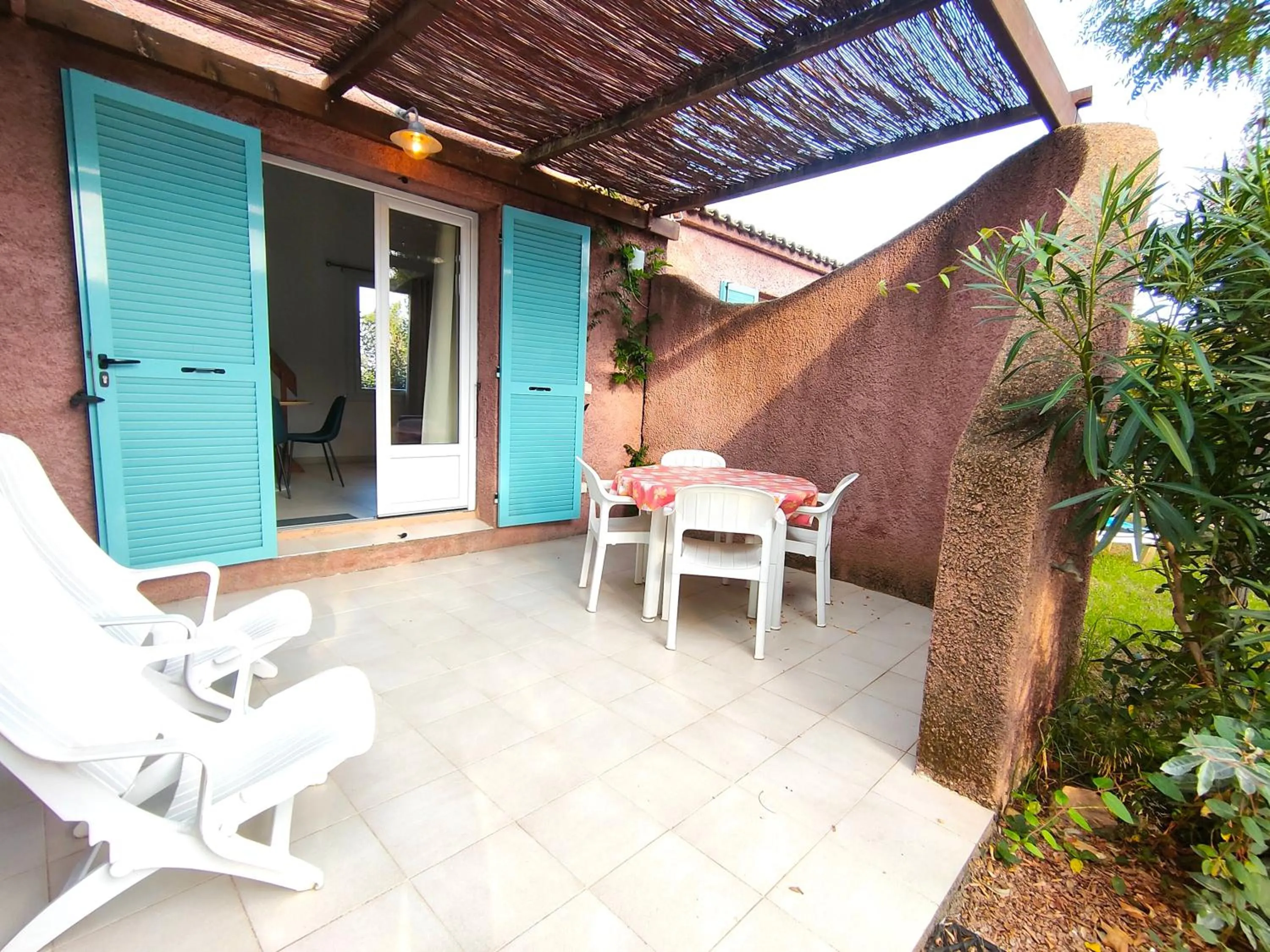 Patio in Résidence Les Cigales