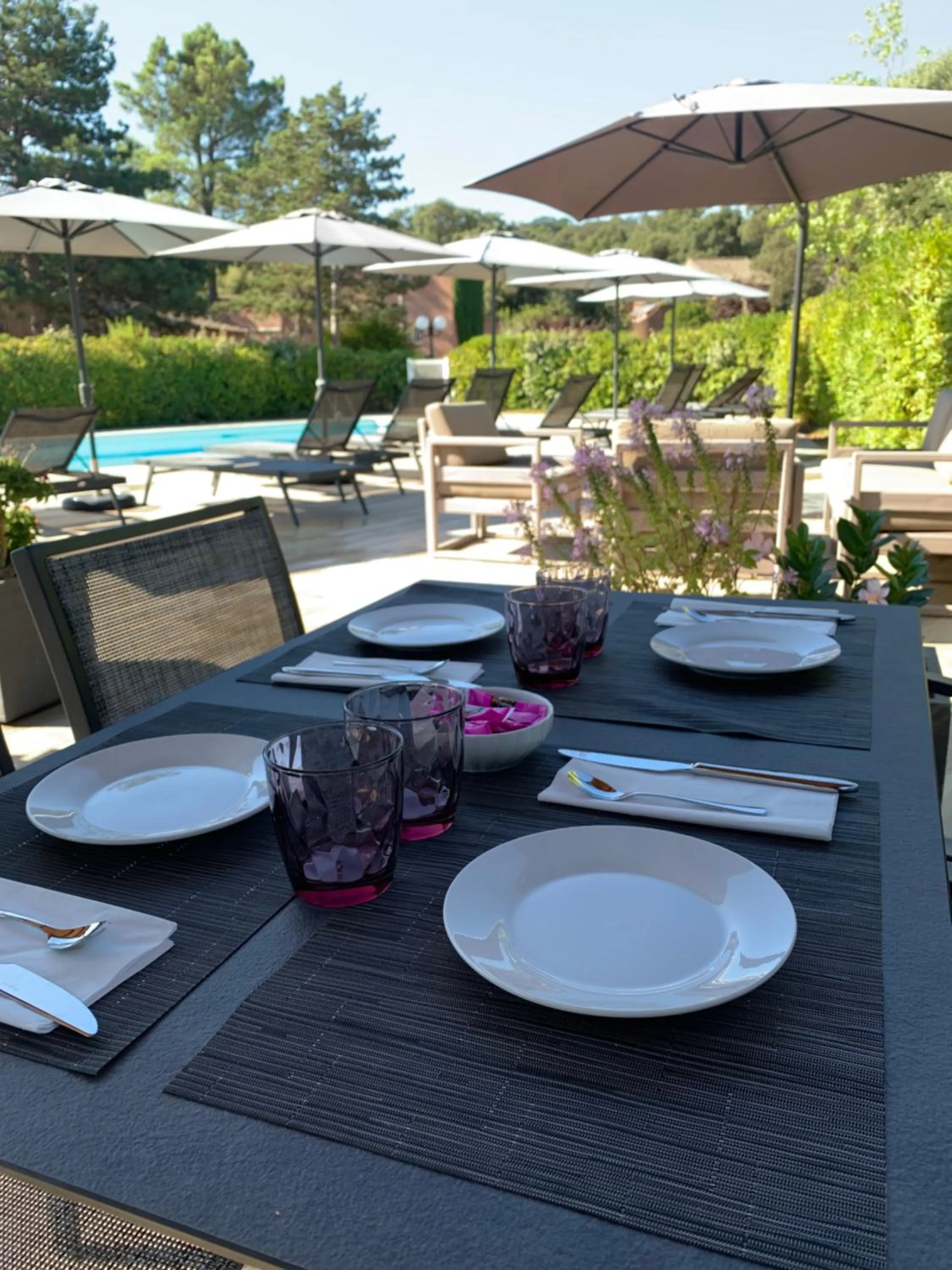 Swimming pool in Résidence Les Cigales