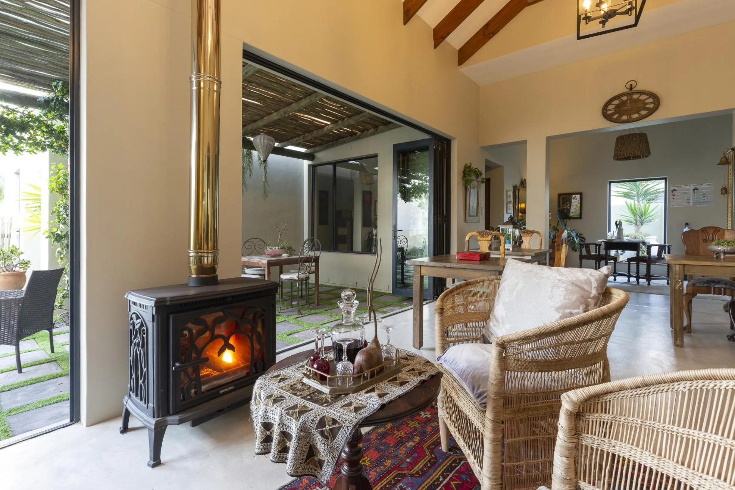 Living room in Le Mahi Guest House