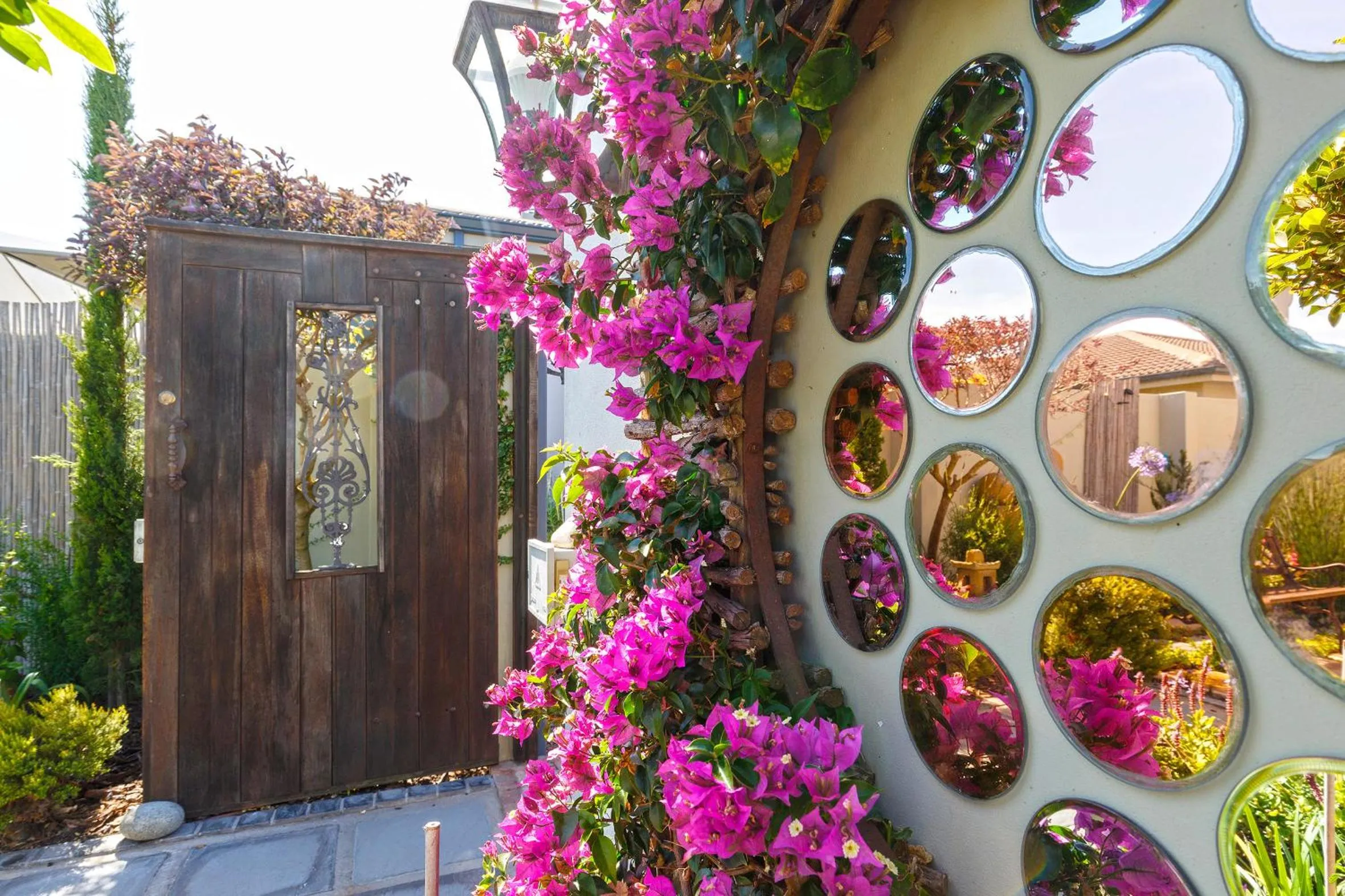 Garden in Le Mahi Guest House