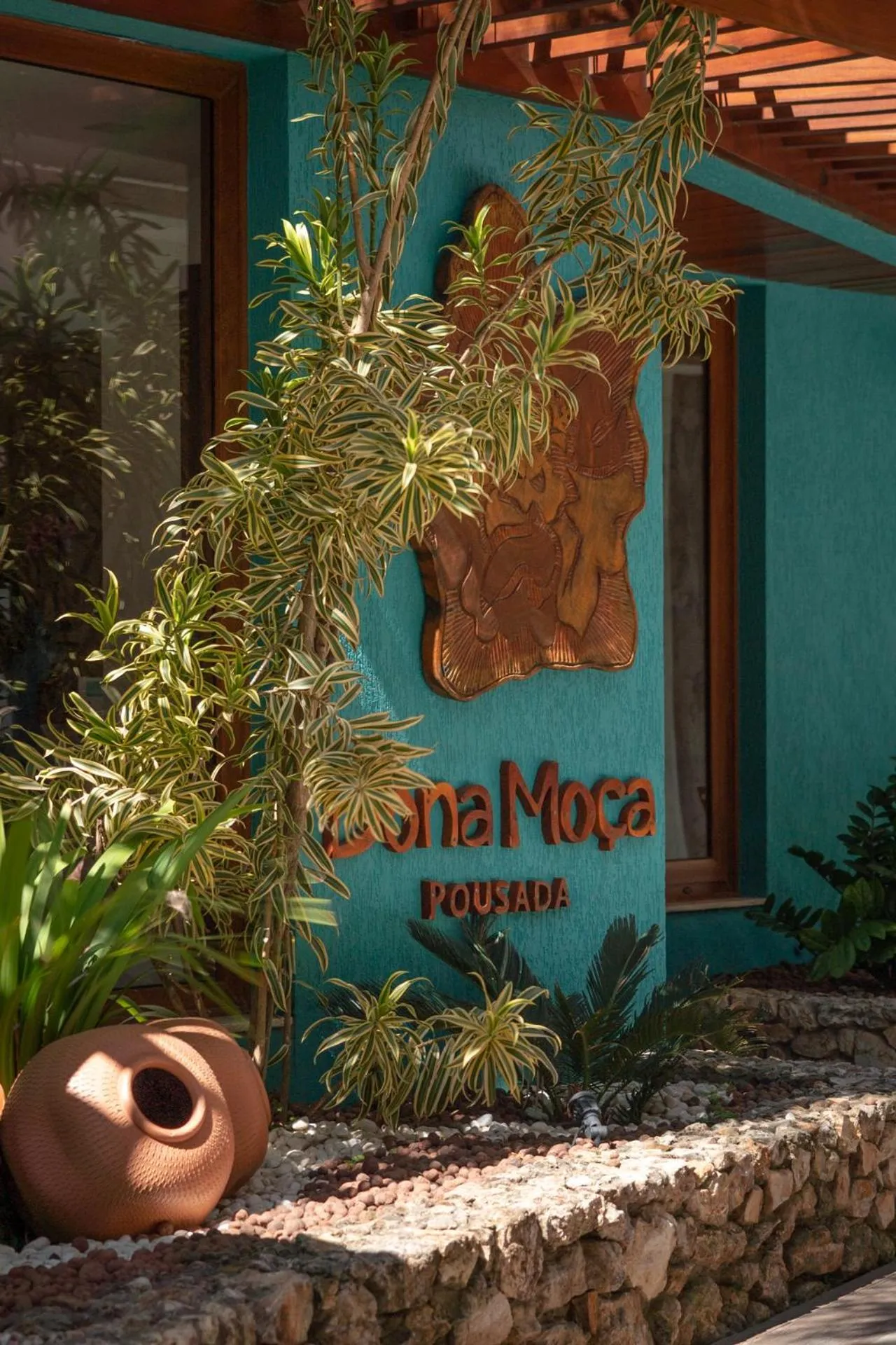 Facade/entrance in Pousada Dona Moça