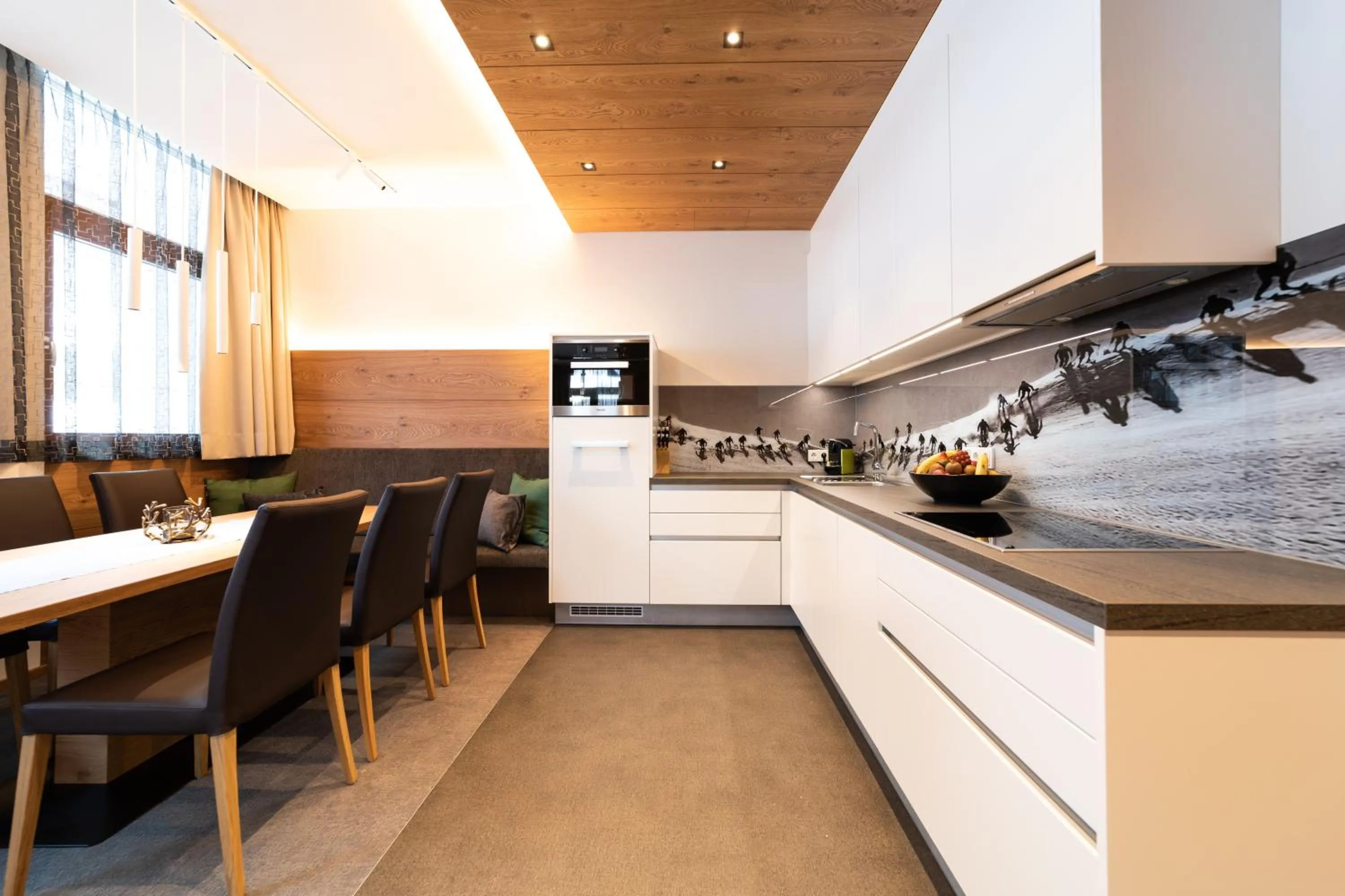 Kitchen or kitchenette in Hotel Rundeck